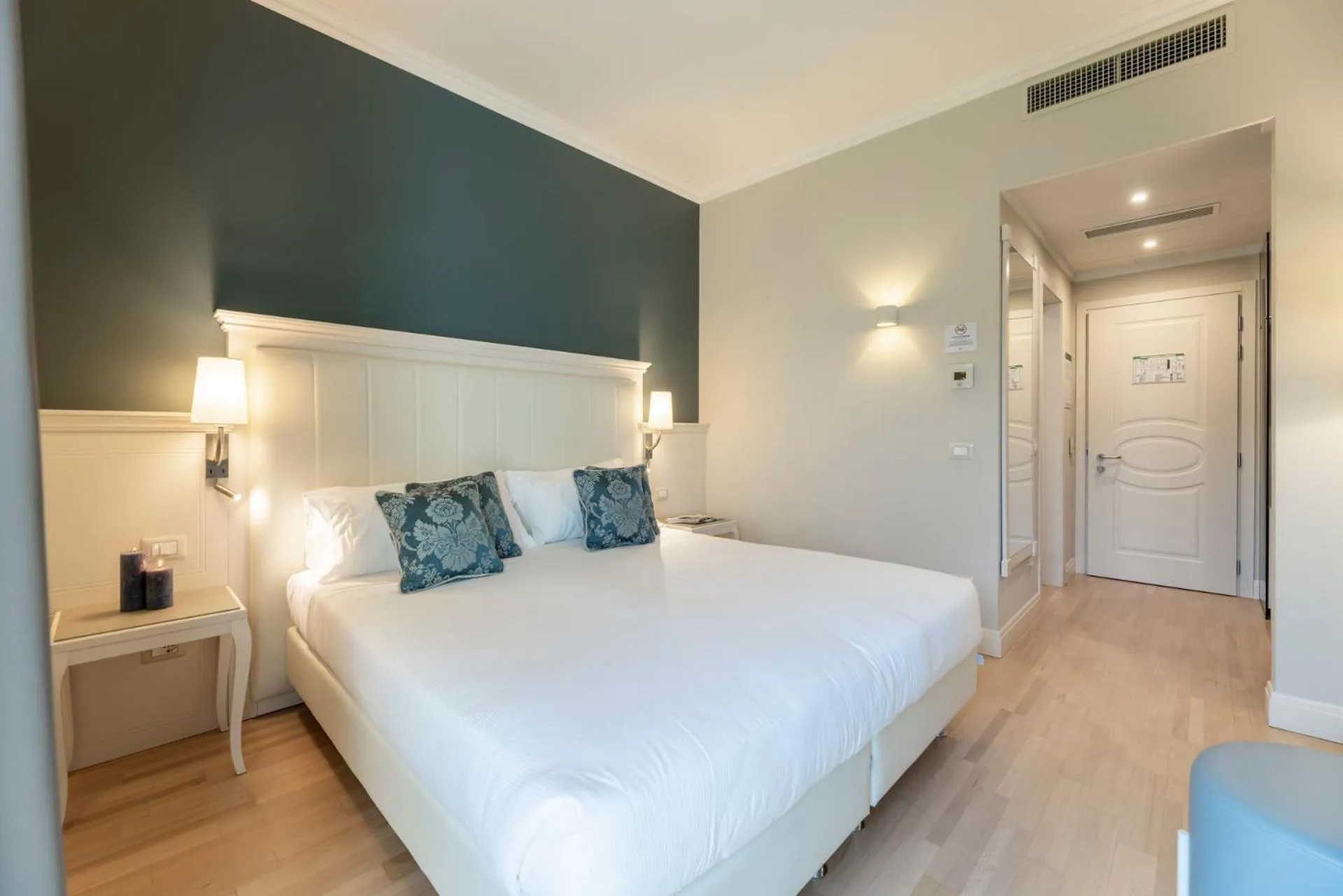 Bed in Hotel La Caporala