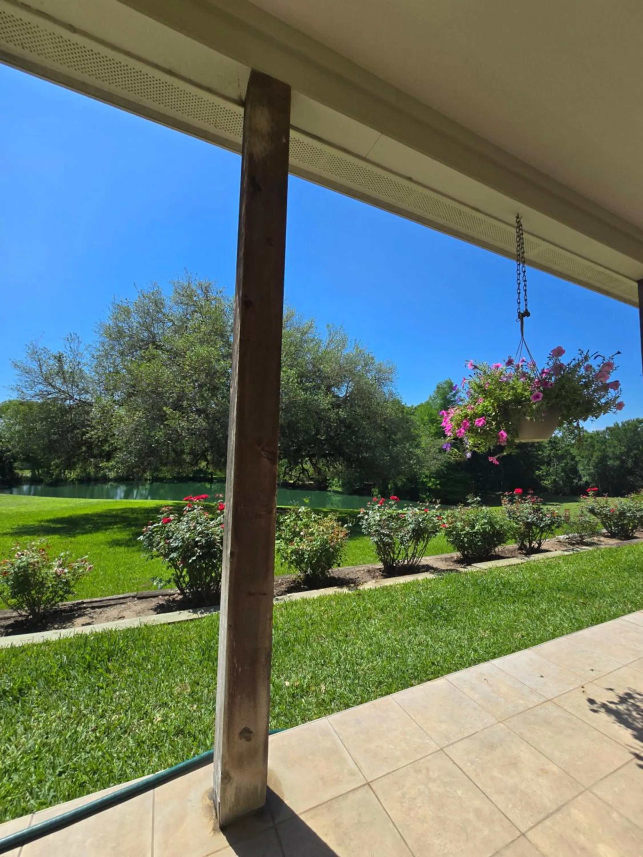 Garden view in Inn at Indian Creek