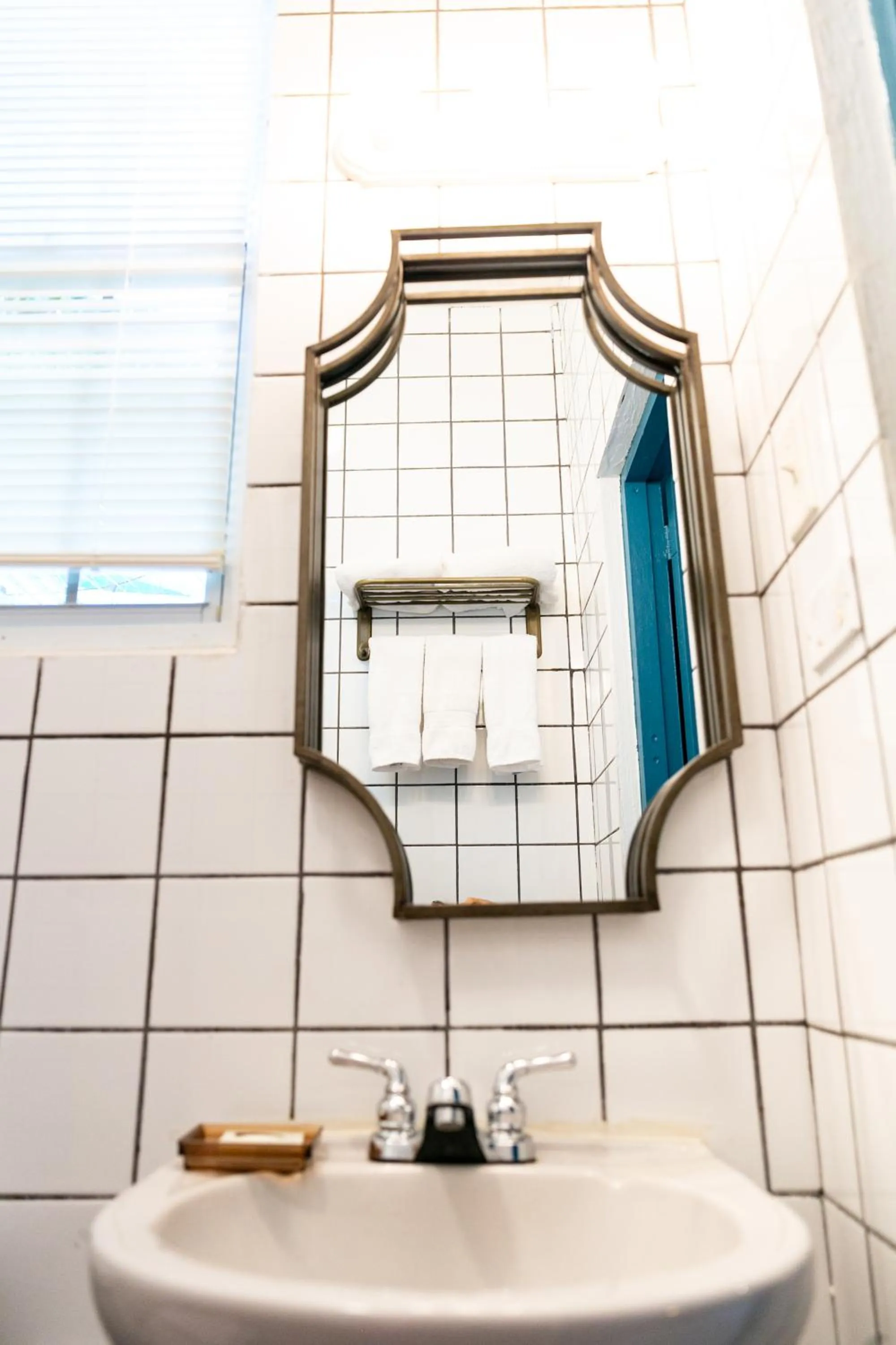 Decorative detail in Numero Uno Beach Apartments