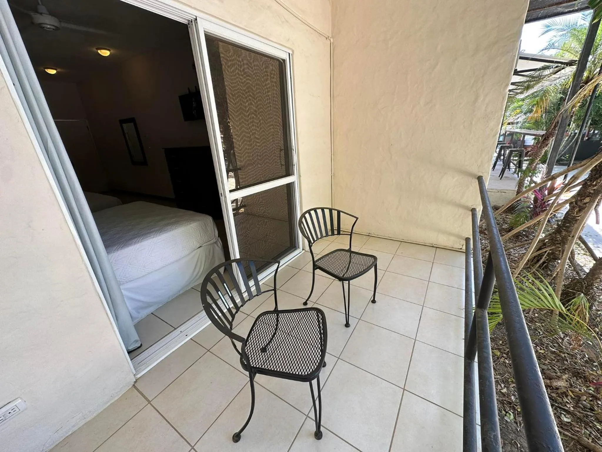 Patio in Surf Ranch Hotel & Resort