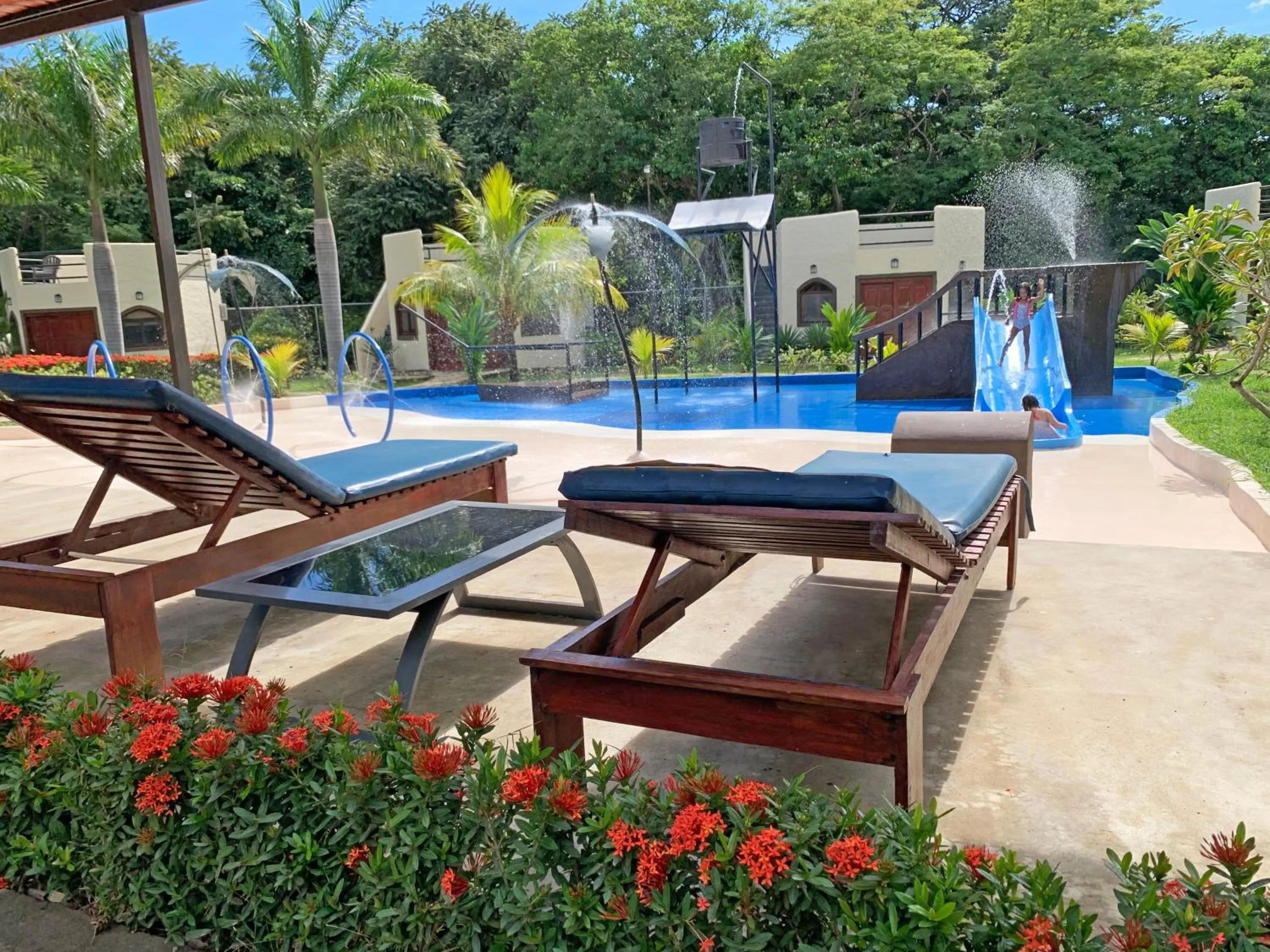 Aqua park in Surf Ranch Hotel & Resort