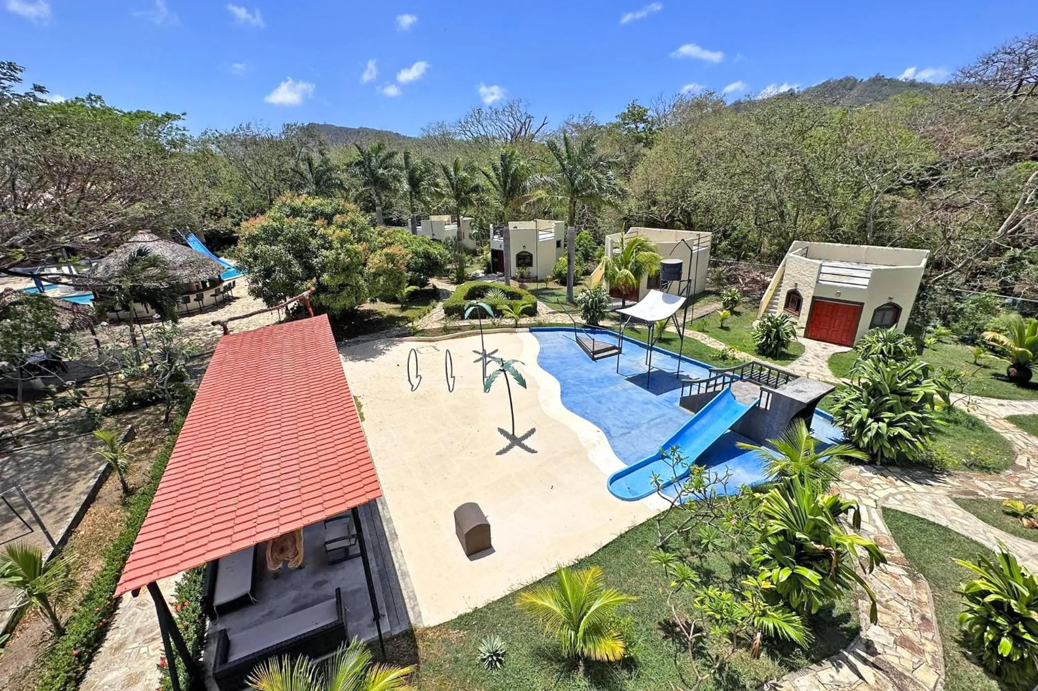 Aqua park in Surf Ranch Hotel & Resort