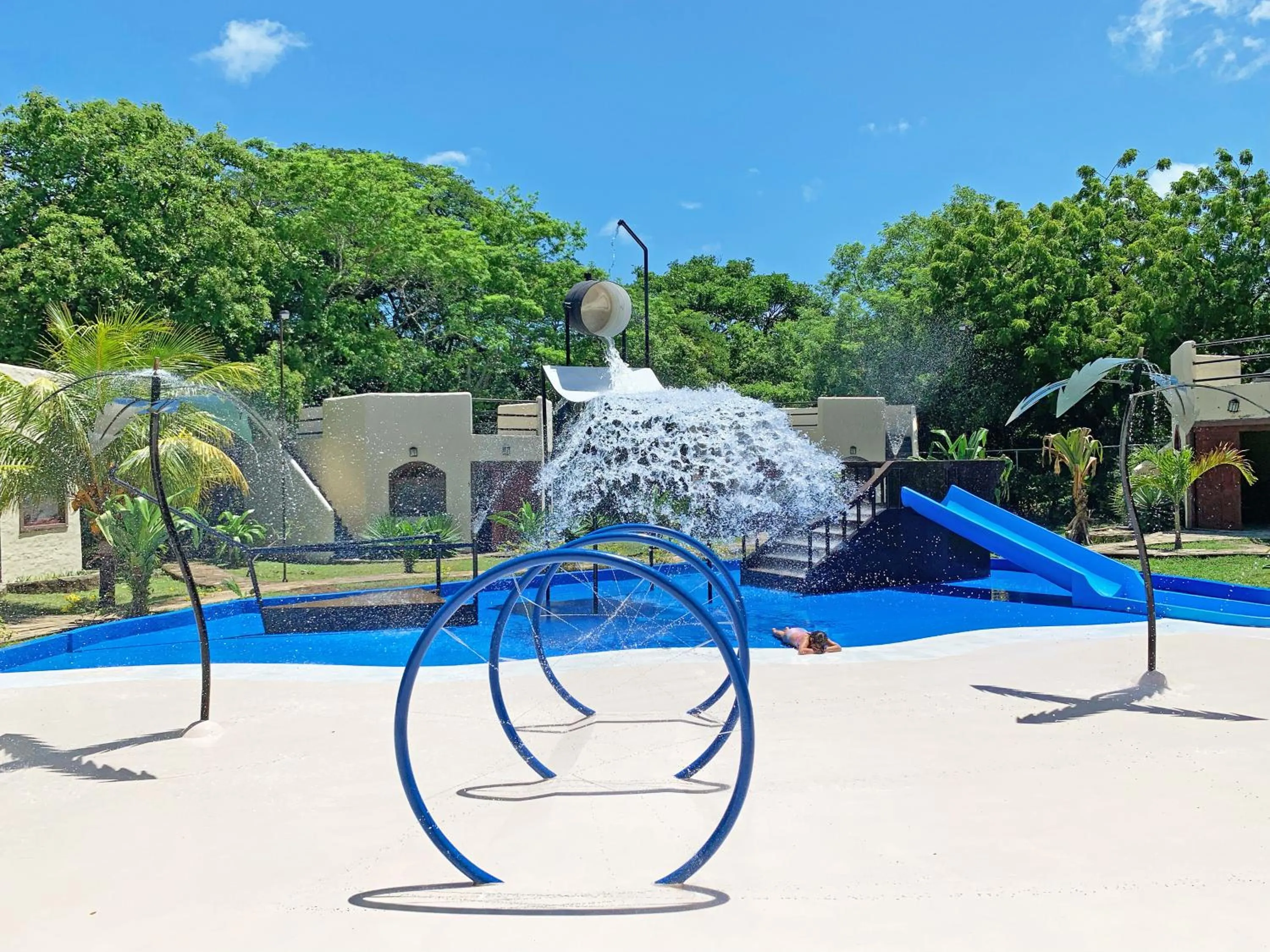 Aqua park in Surf Ranch Hotel & Resort