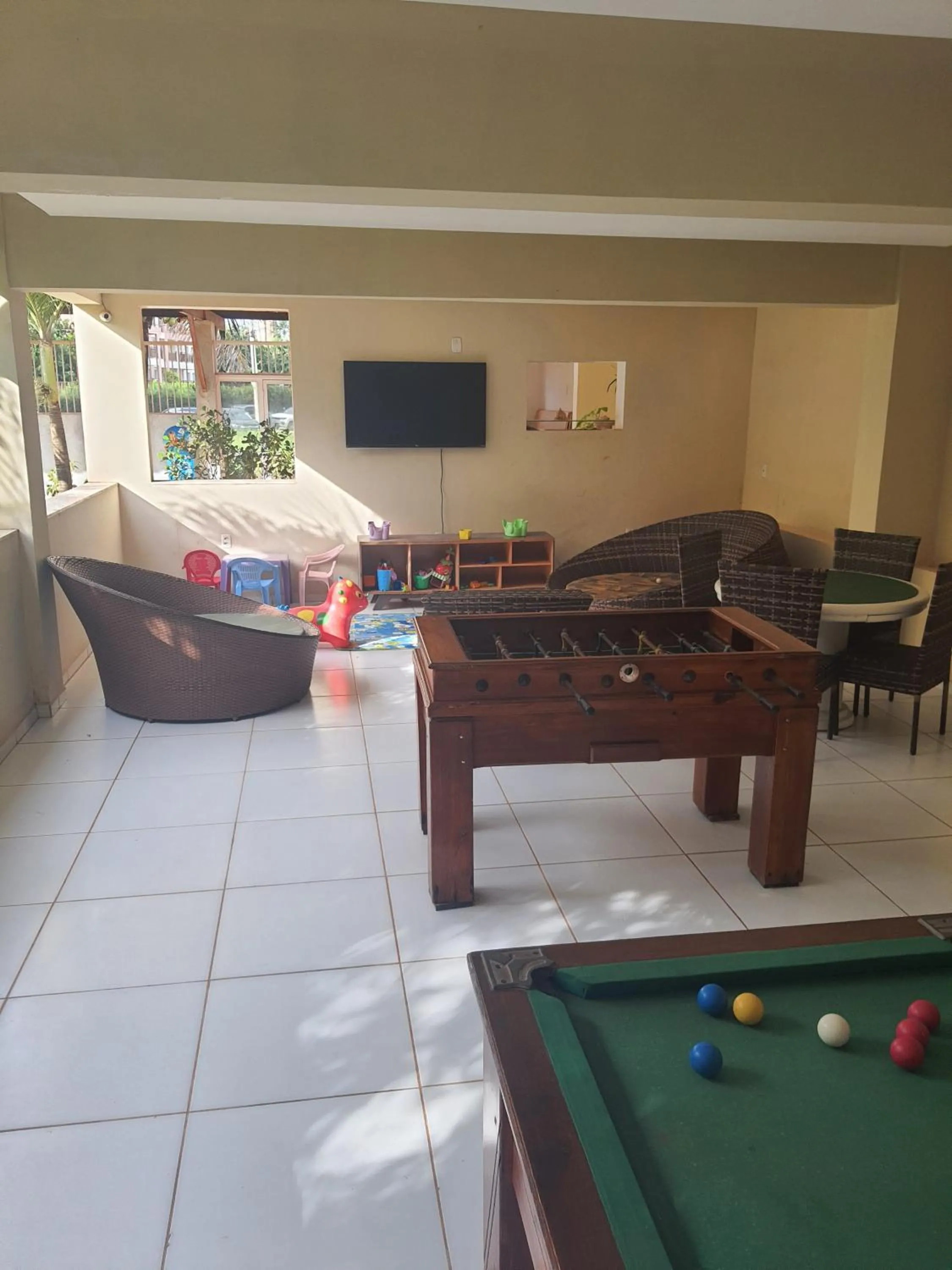 Game Room in Pousada Porto das Dunas