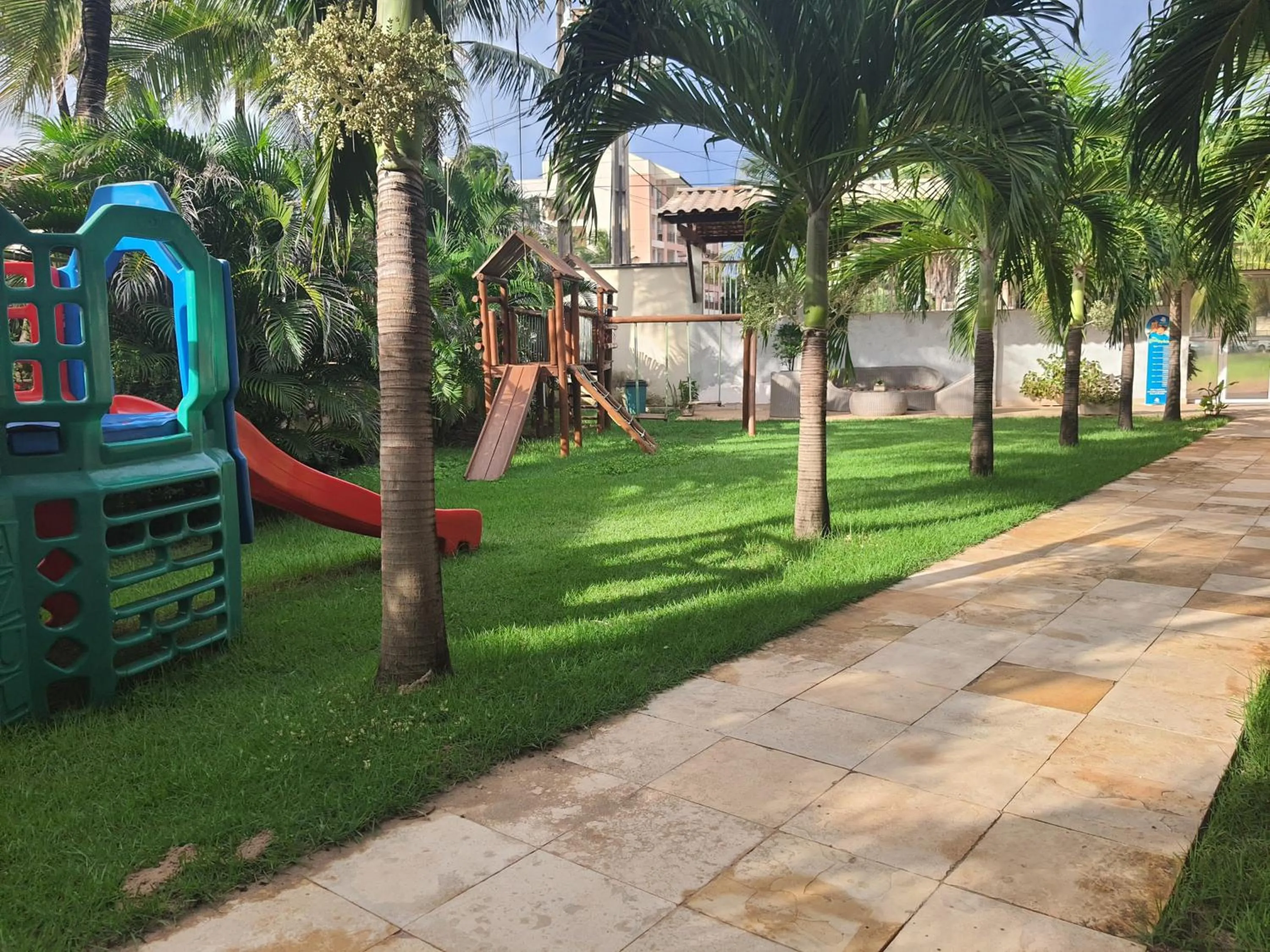 Children play ground in Pousada Porto das Dunas