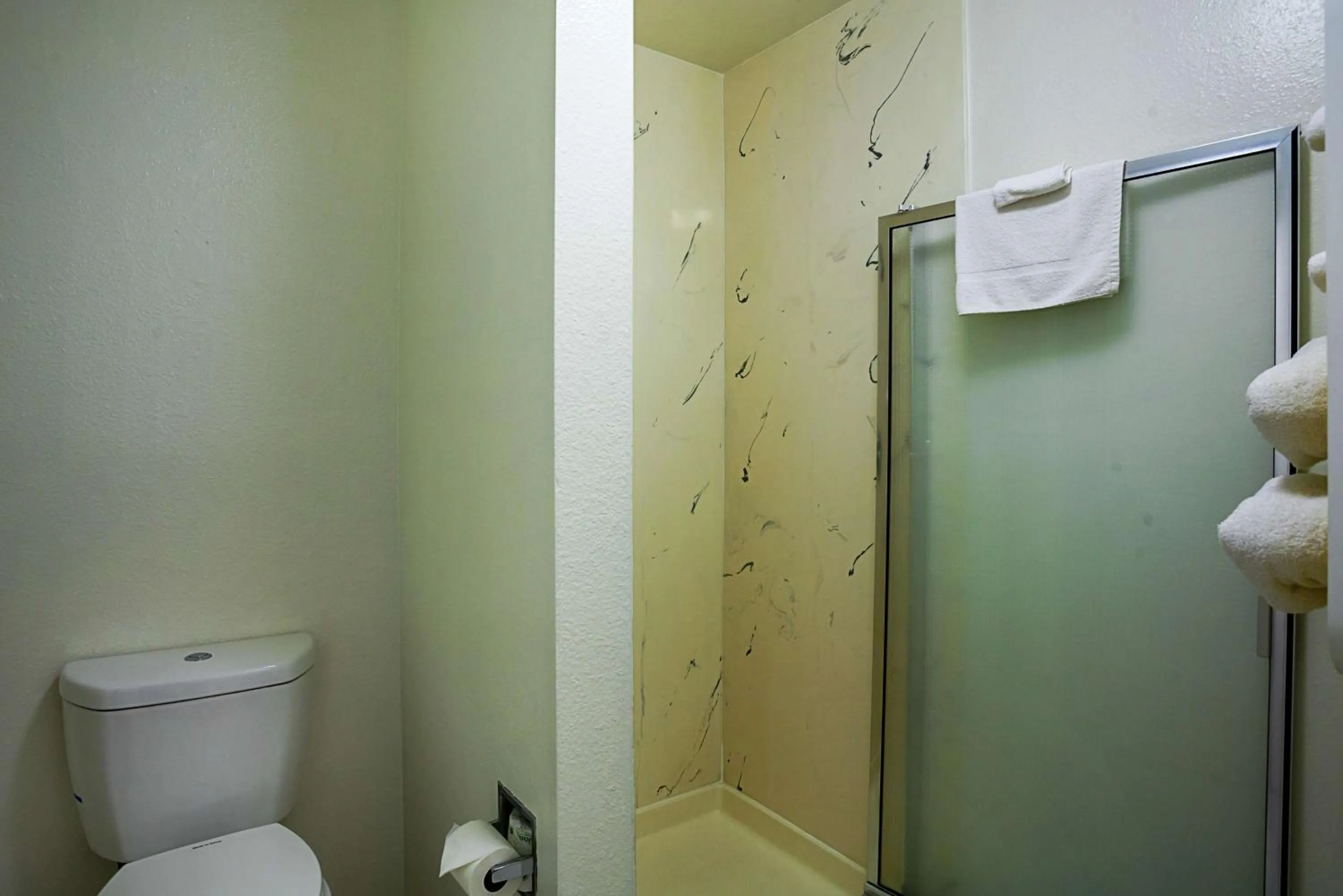 Shower in Motel 6-Ventura, CA - Downtown