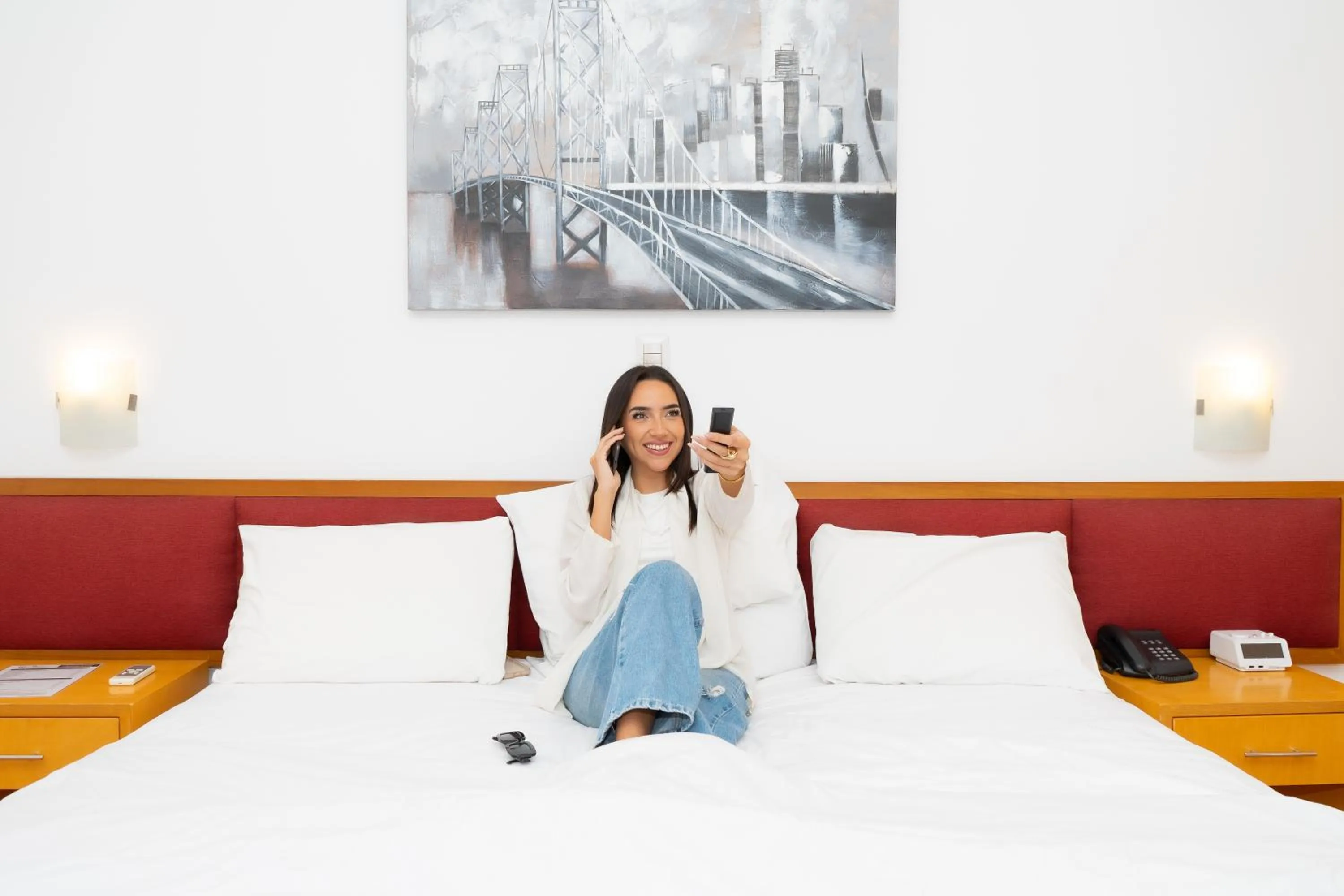 Bed in WinMeier Hotel y Casino