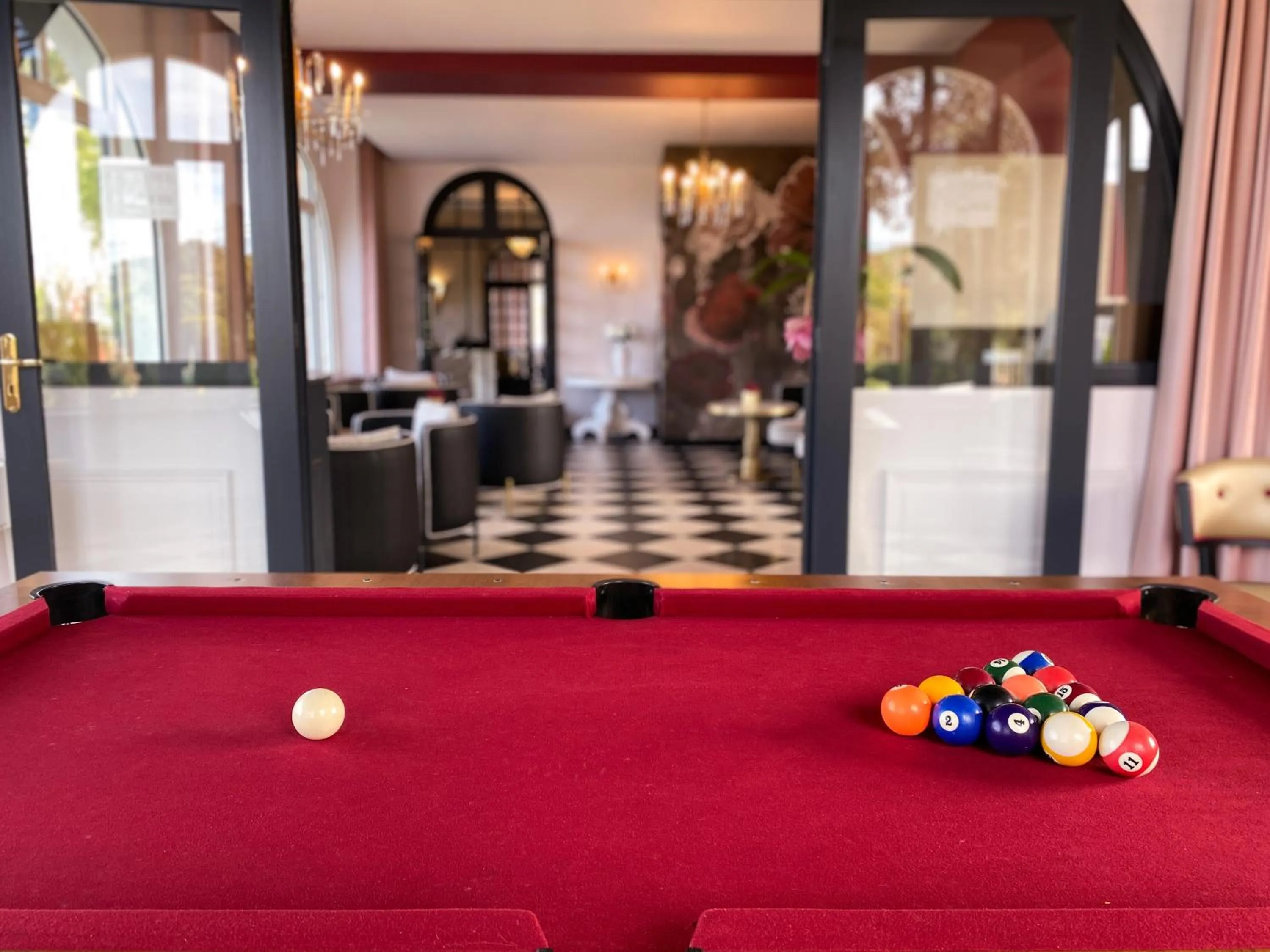 Billiard in Park Hotel Bellevue