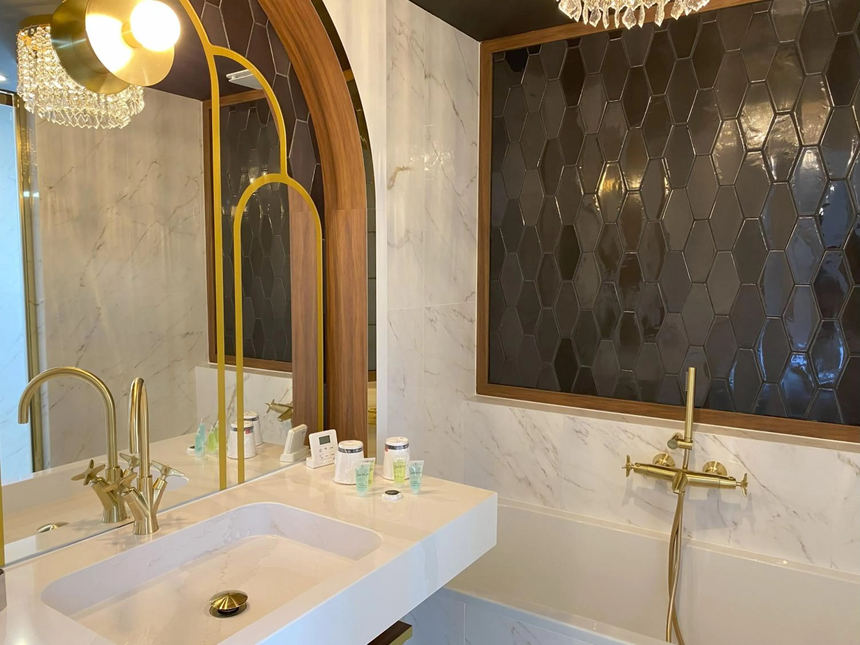 Bathroom in Park Hotel Bellevue