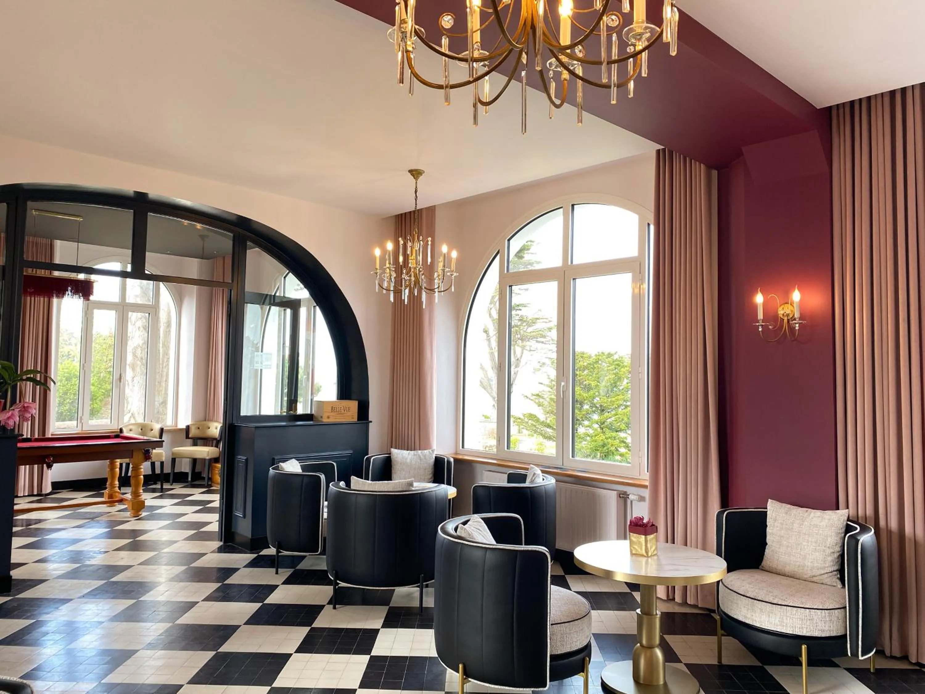 Living room in Park Hotel Bellevue