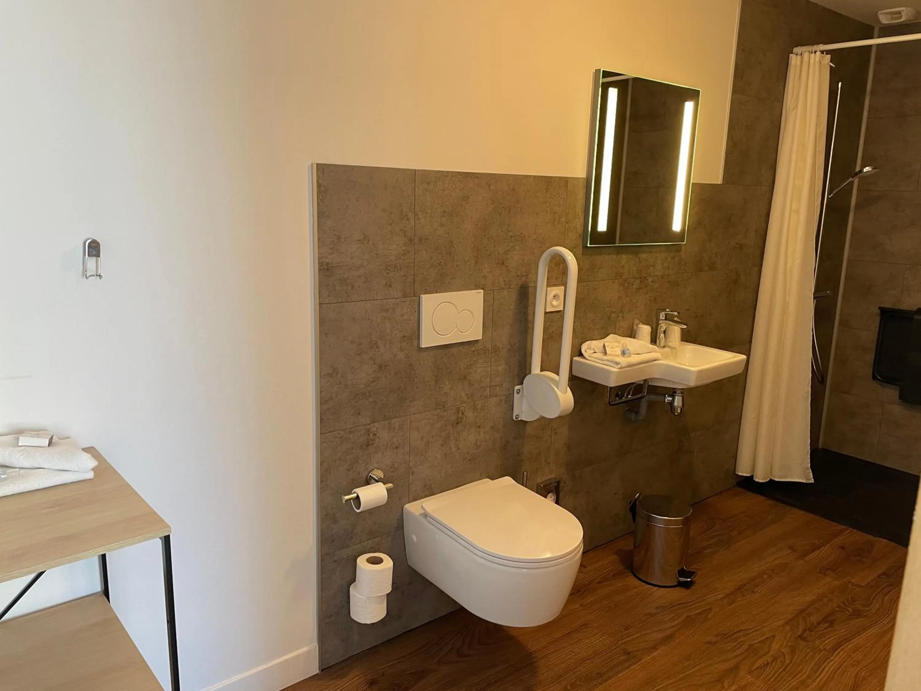 Toilet in Park Hotel Bellevue