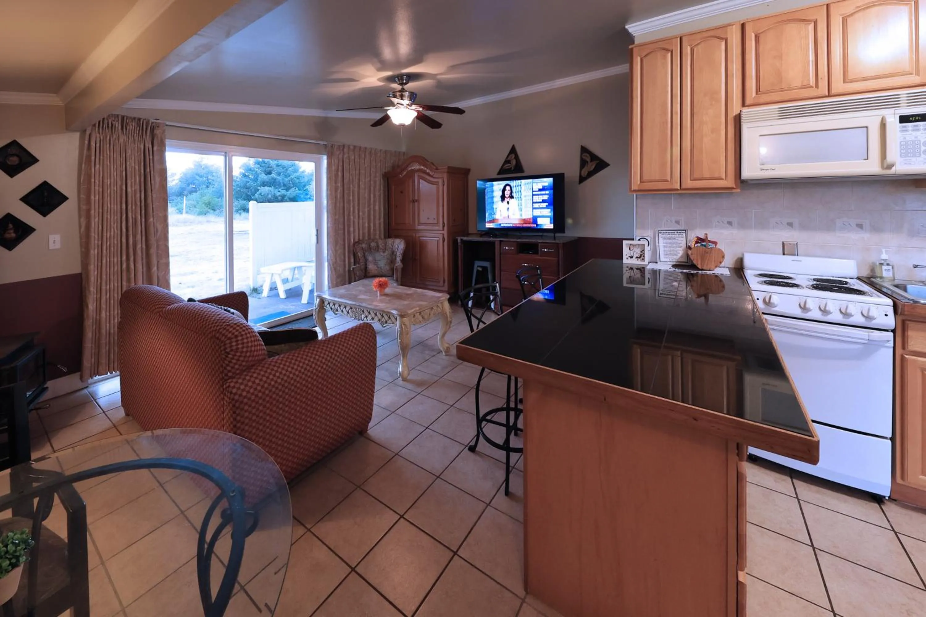 Living room in Beachwood Condos & Resort