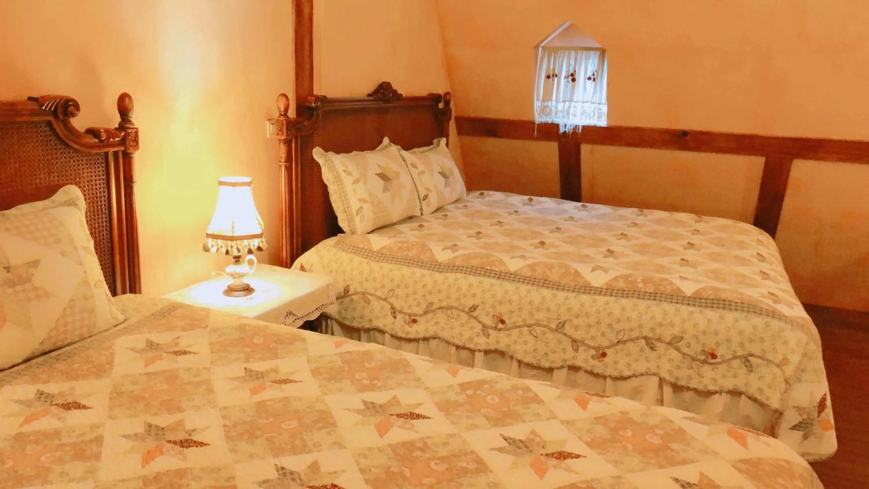 Decorative detail, Bed in Fazhana Village B&B