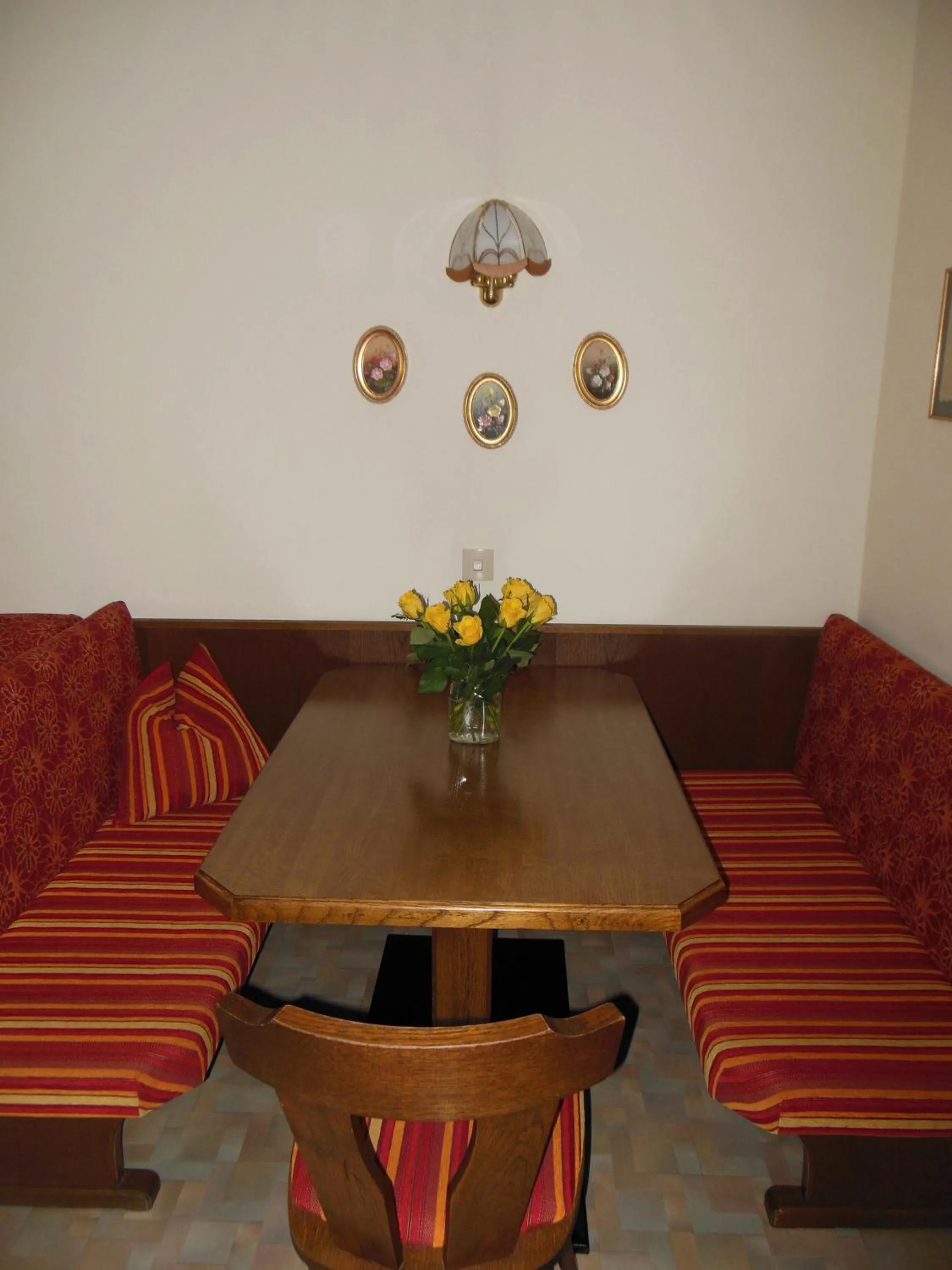 Dining area in Ferienhaus Moser