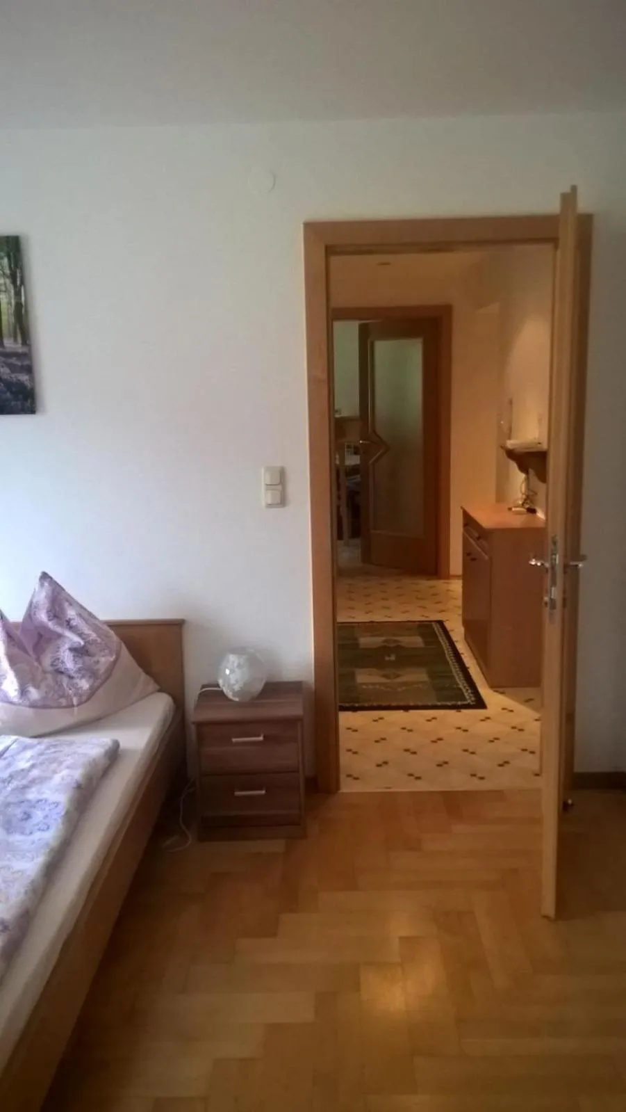 Bed in Ferienhaus Moser