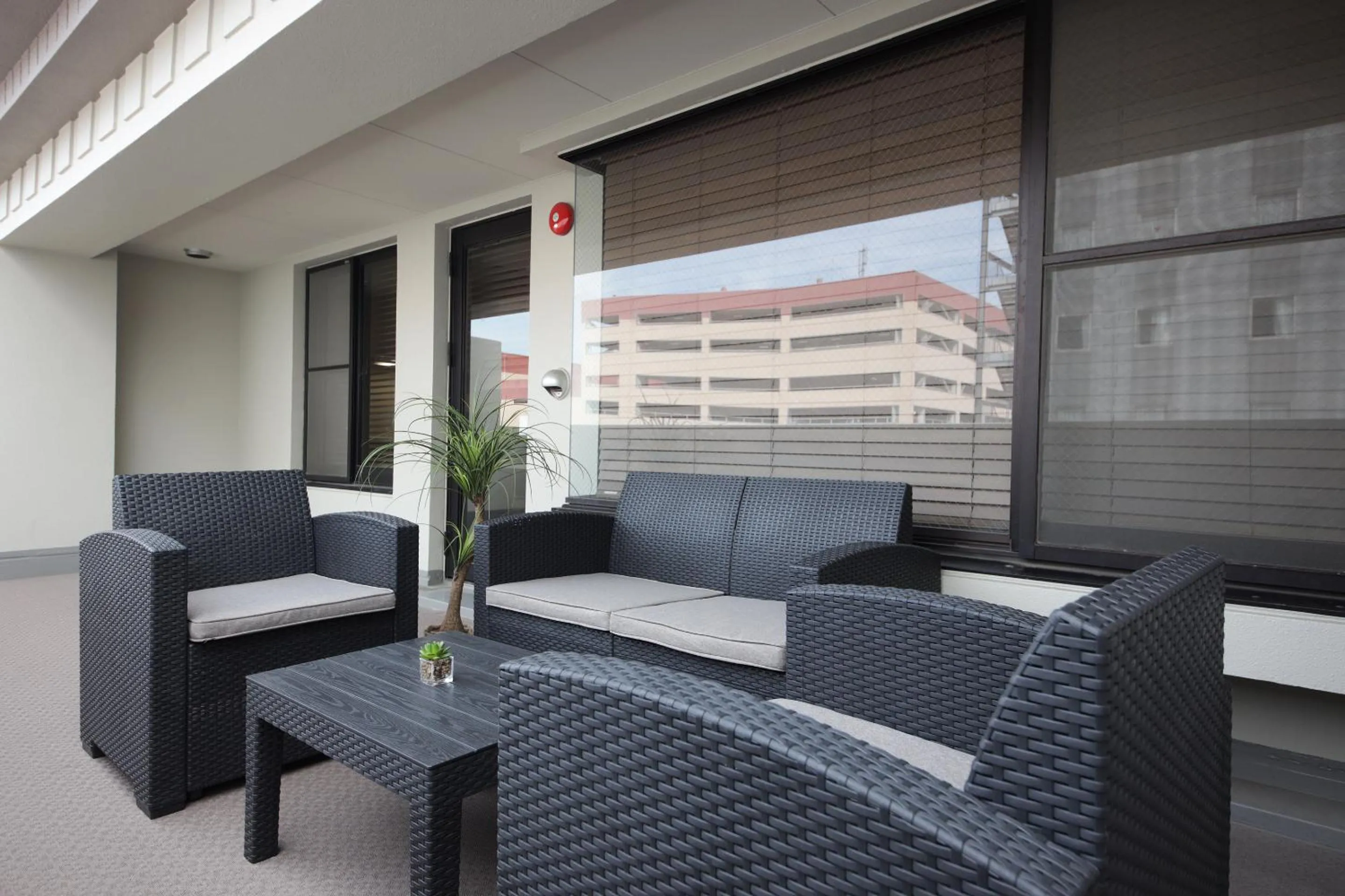 Balcony/Terrace in ZONK HOTEL Nakasu