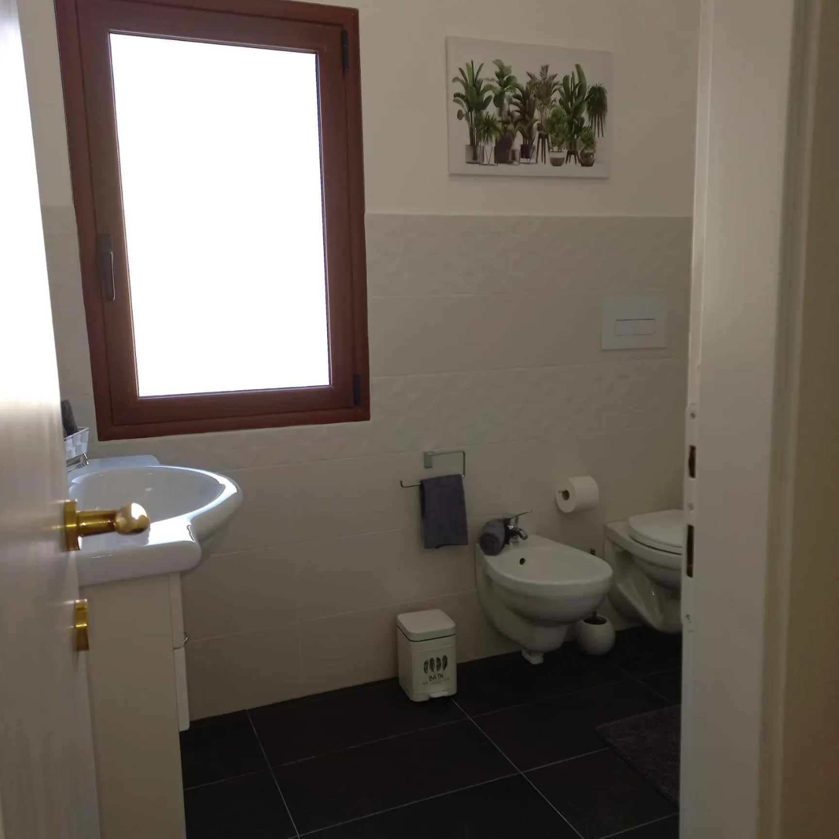 Bathroom in B&B Villa Orchidea