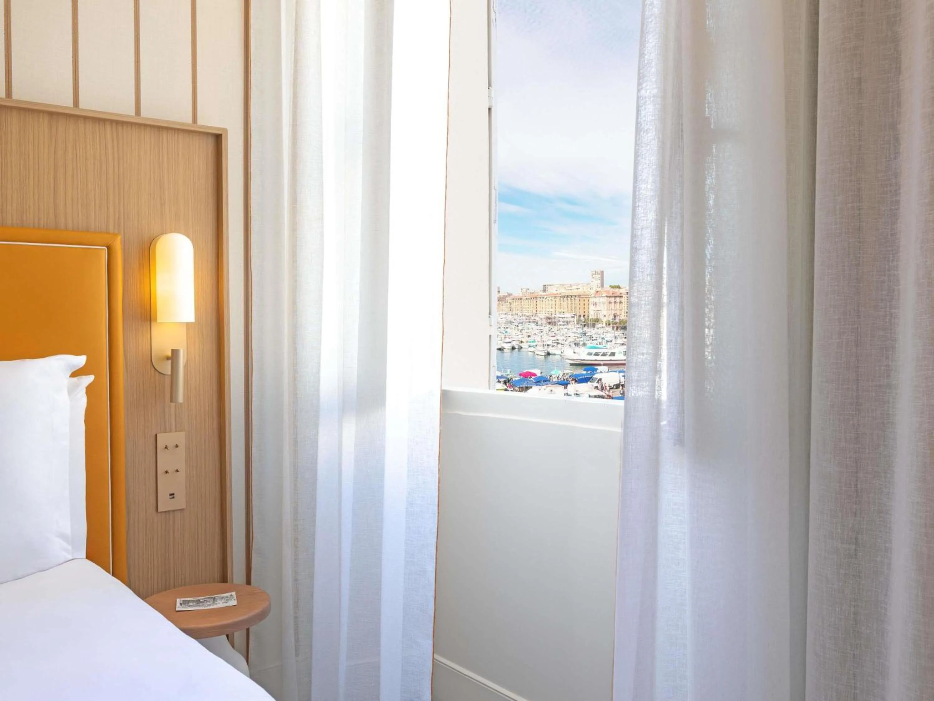 Bedroom, Bed in Grand Hotel Beauvau Marseille Vieux-Port - MGallery Collection