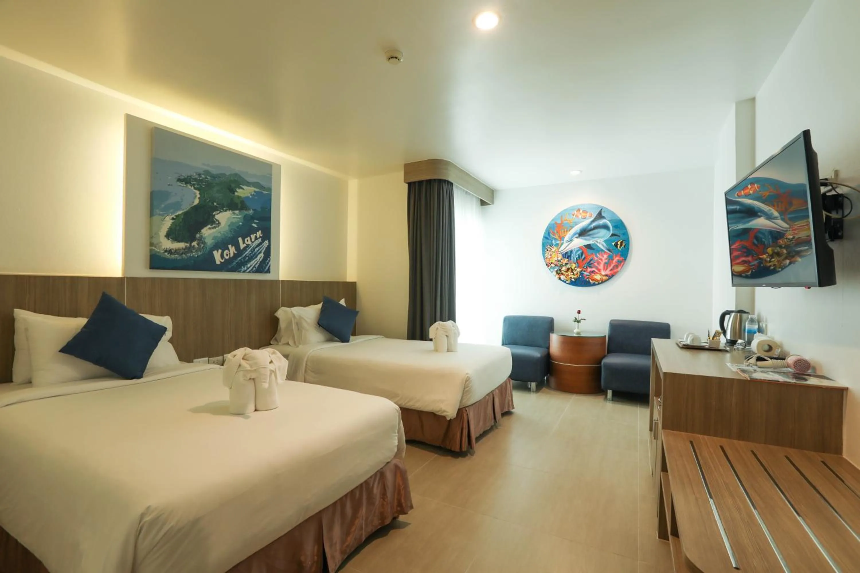 Bed in Flipper House Hotel - SHA Extra Plus