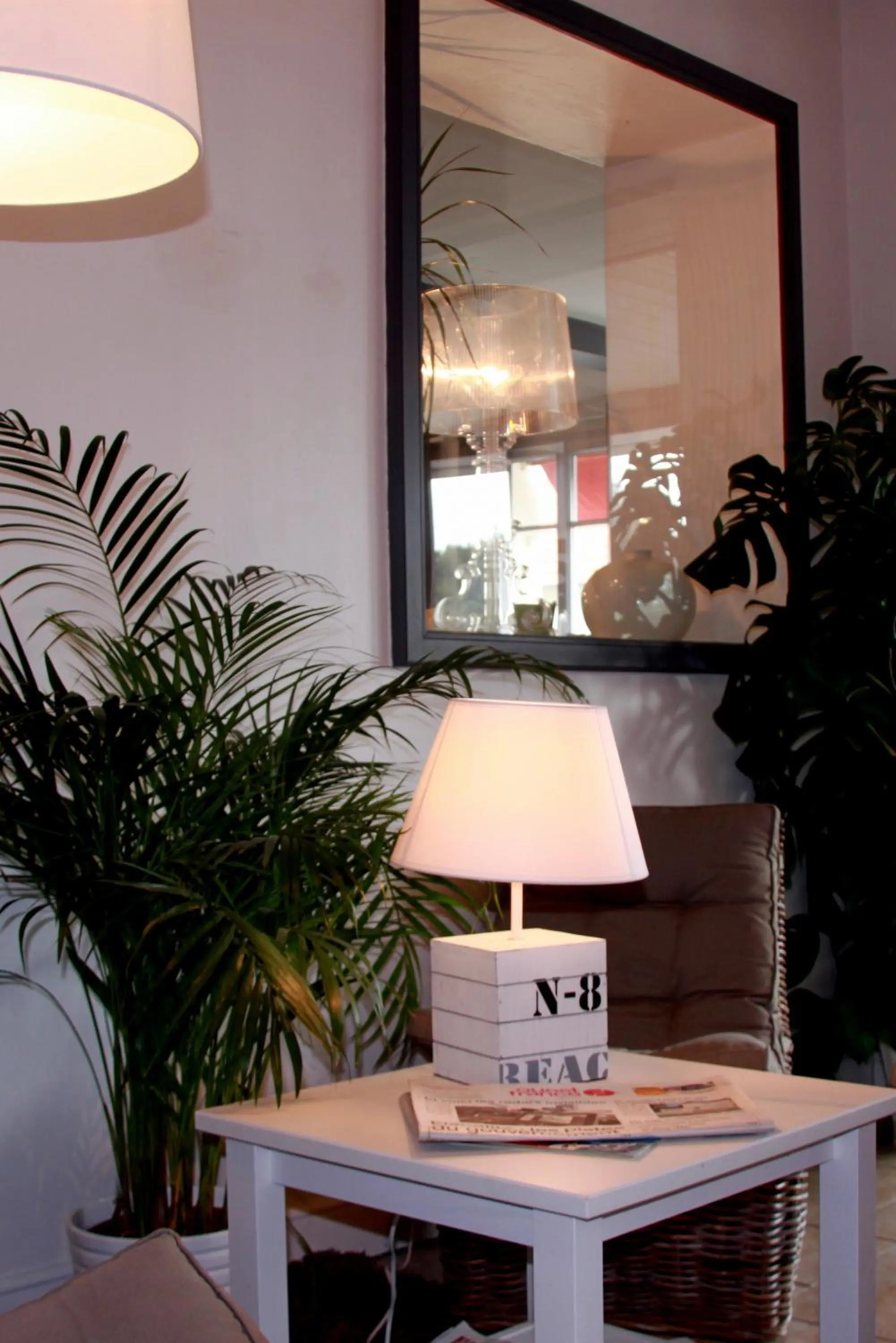 Decorative detail in Logis Hôtel La Chaize