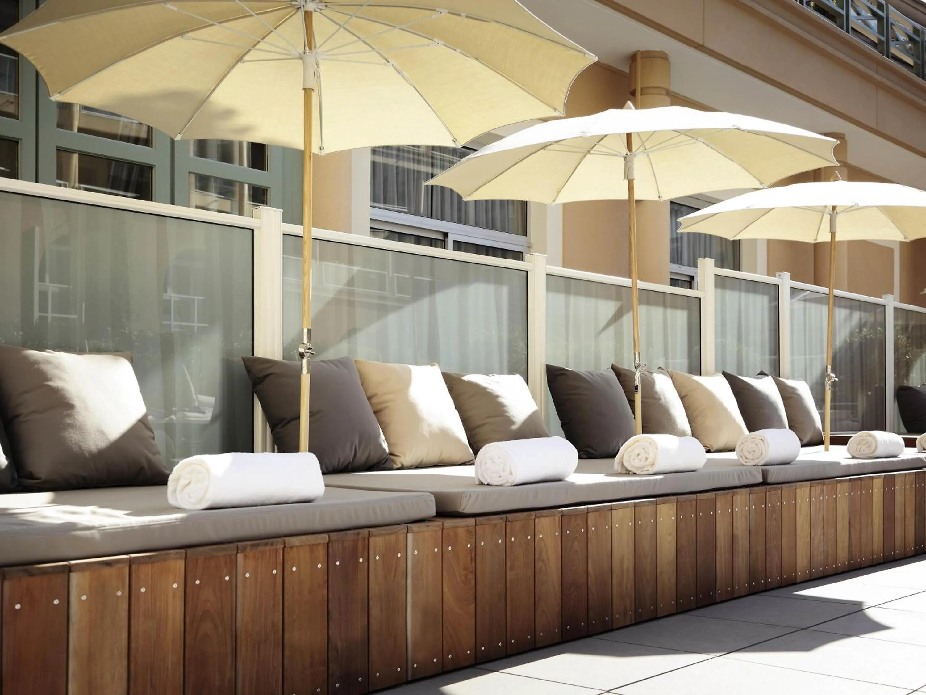 Pool view in Grand Hôtel Roi René Aix - MGallery Collection