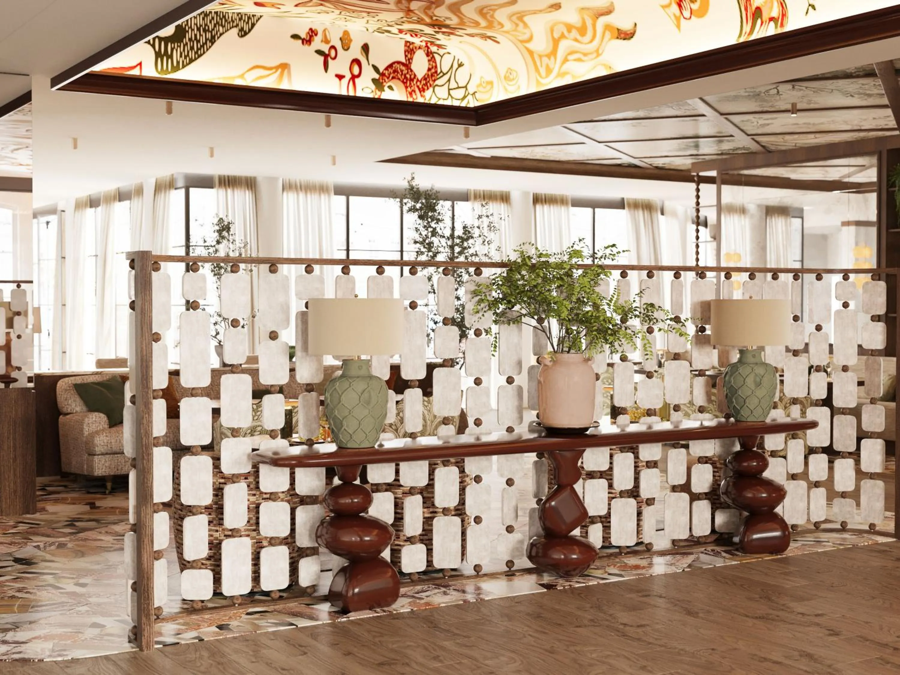 Lobby or reception in Grand Hôtel Roi René Aix - MGallery Collection