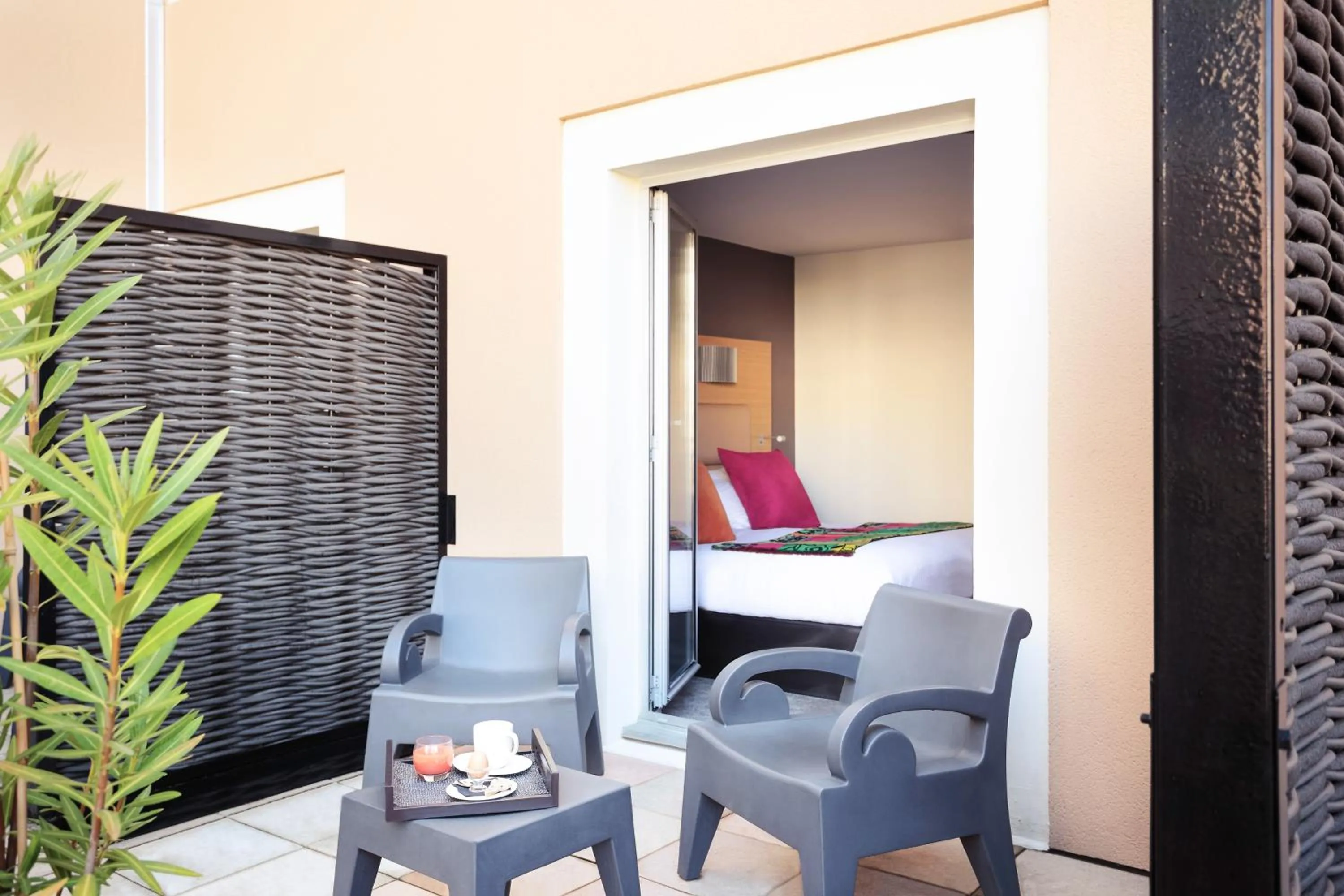 Balcony/Terrace in Grand Hôtel Roi René Aix - MGallery Collection