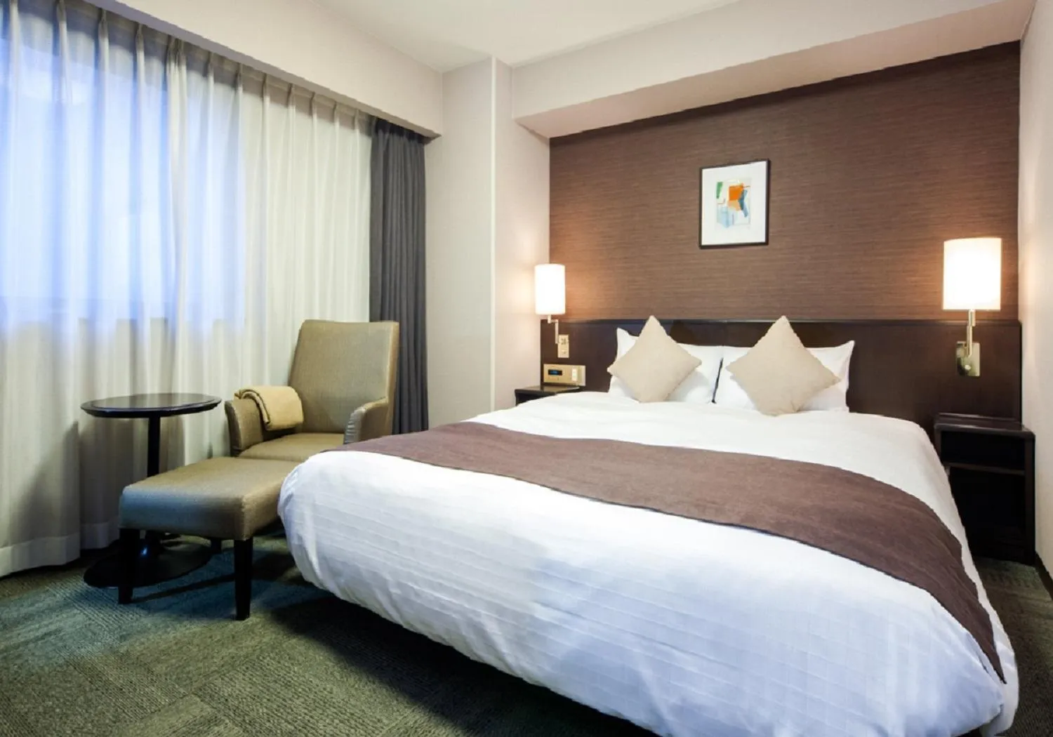 Photo of the whole room in Daiwa Roynet Hotel Kanazawa