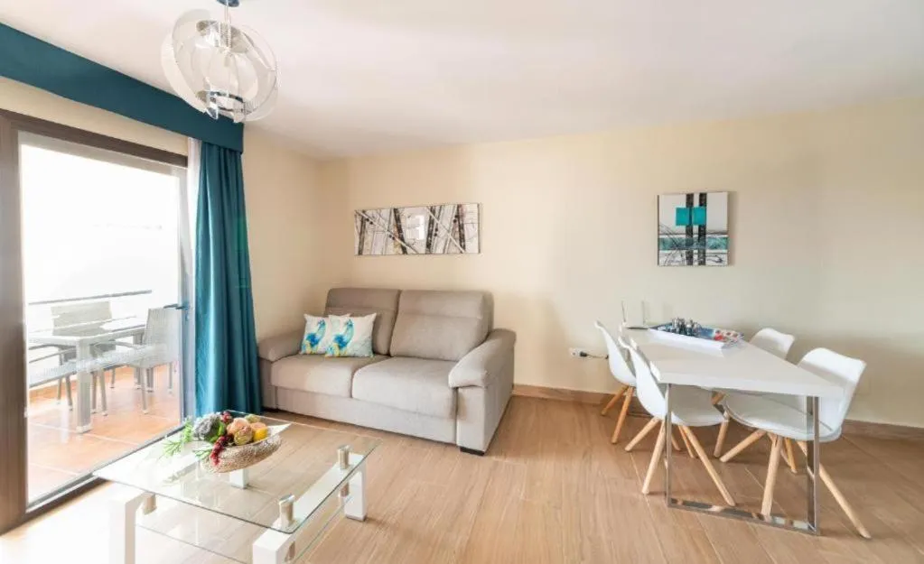 Living room in Pueblo Evita