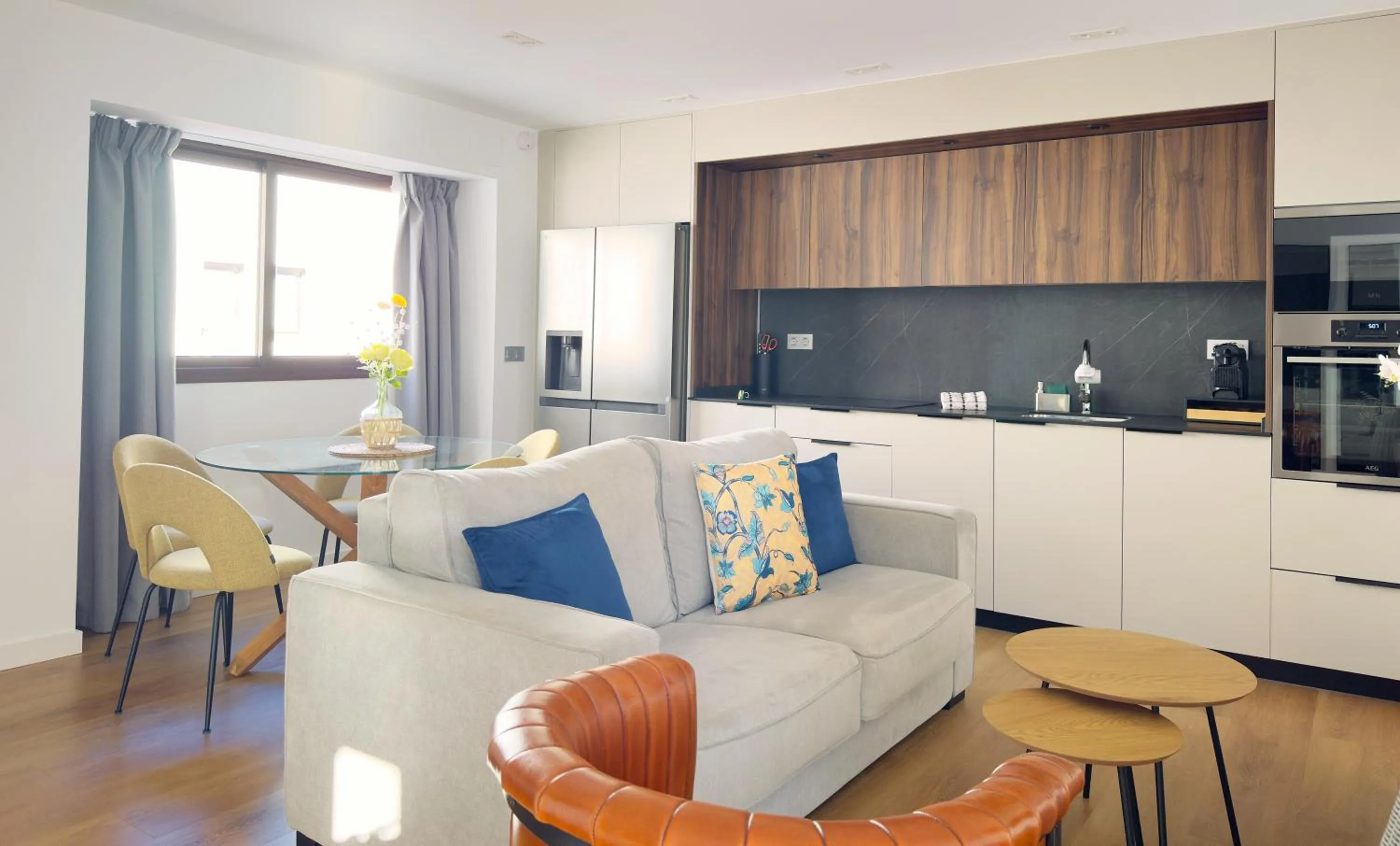 Living room in Pueblo Evita