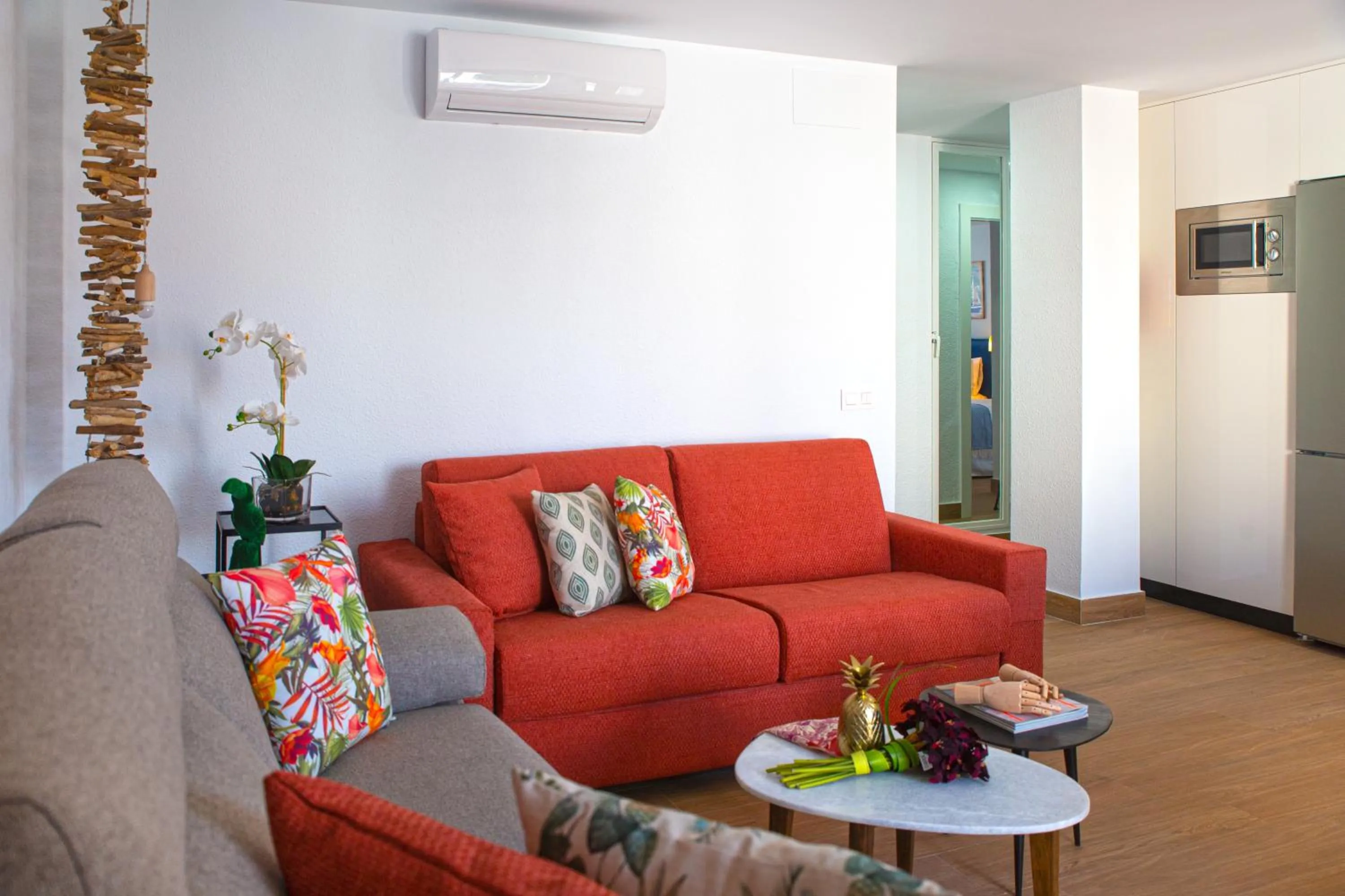 Living room in Pueblo Evita