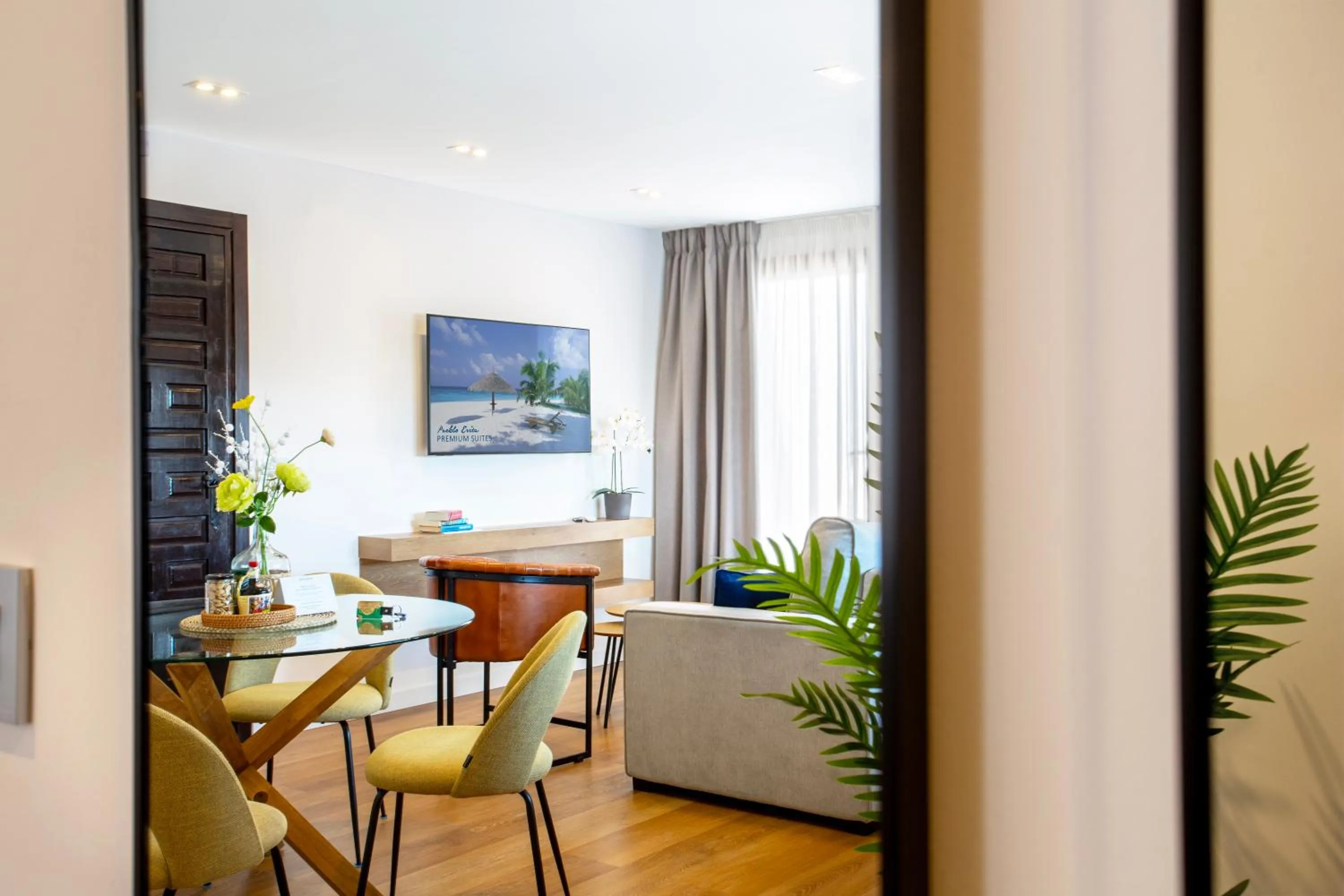 Living room in Pueblo Evita