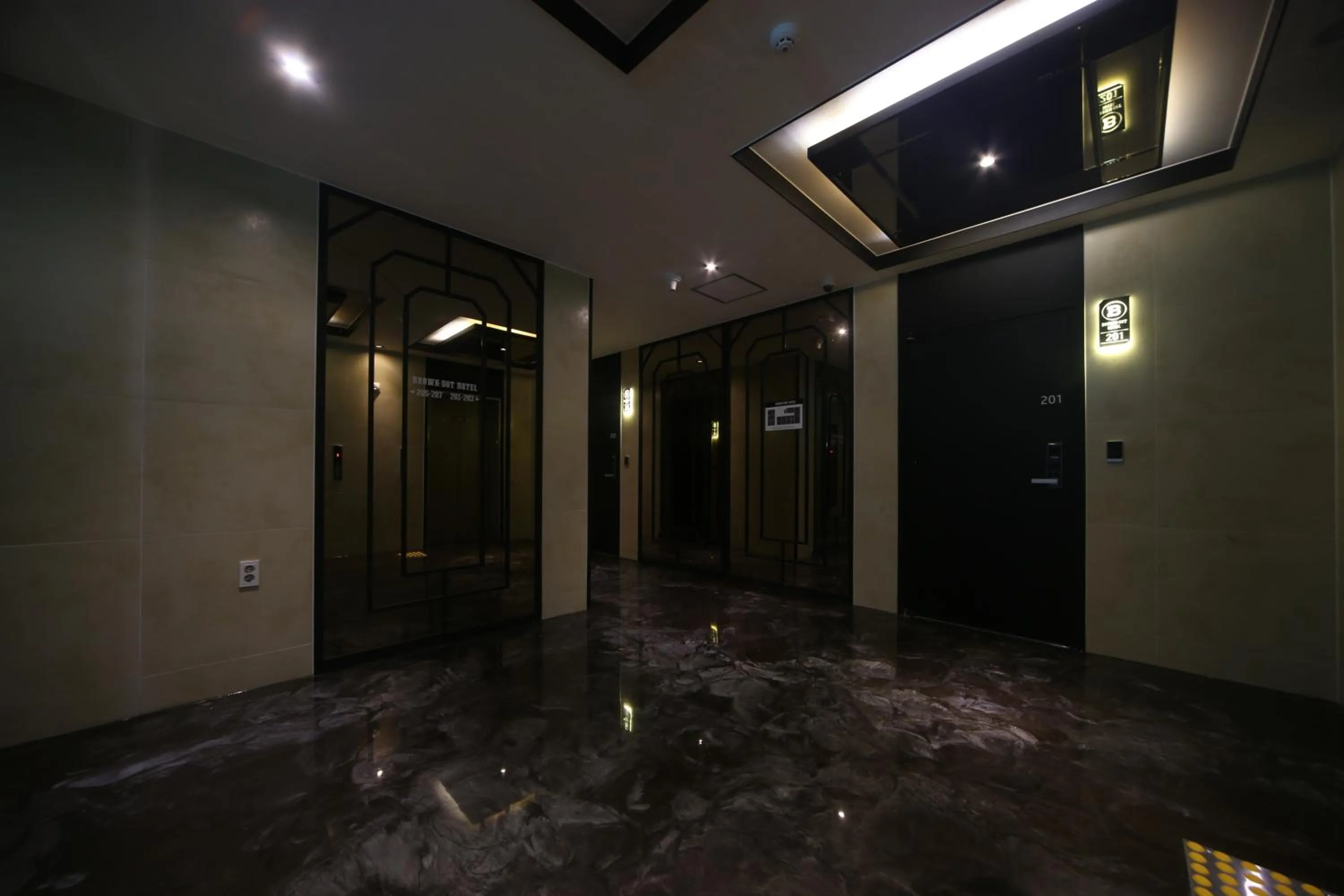 Lobby or reception in Beomil Brown Dot Hotel