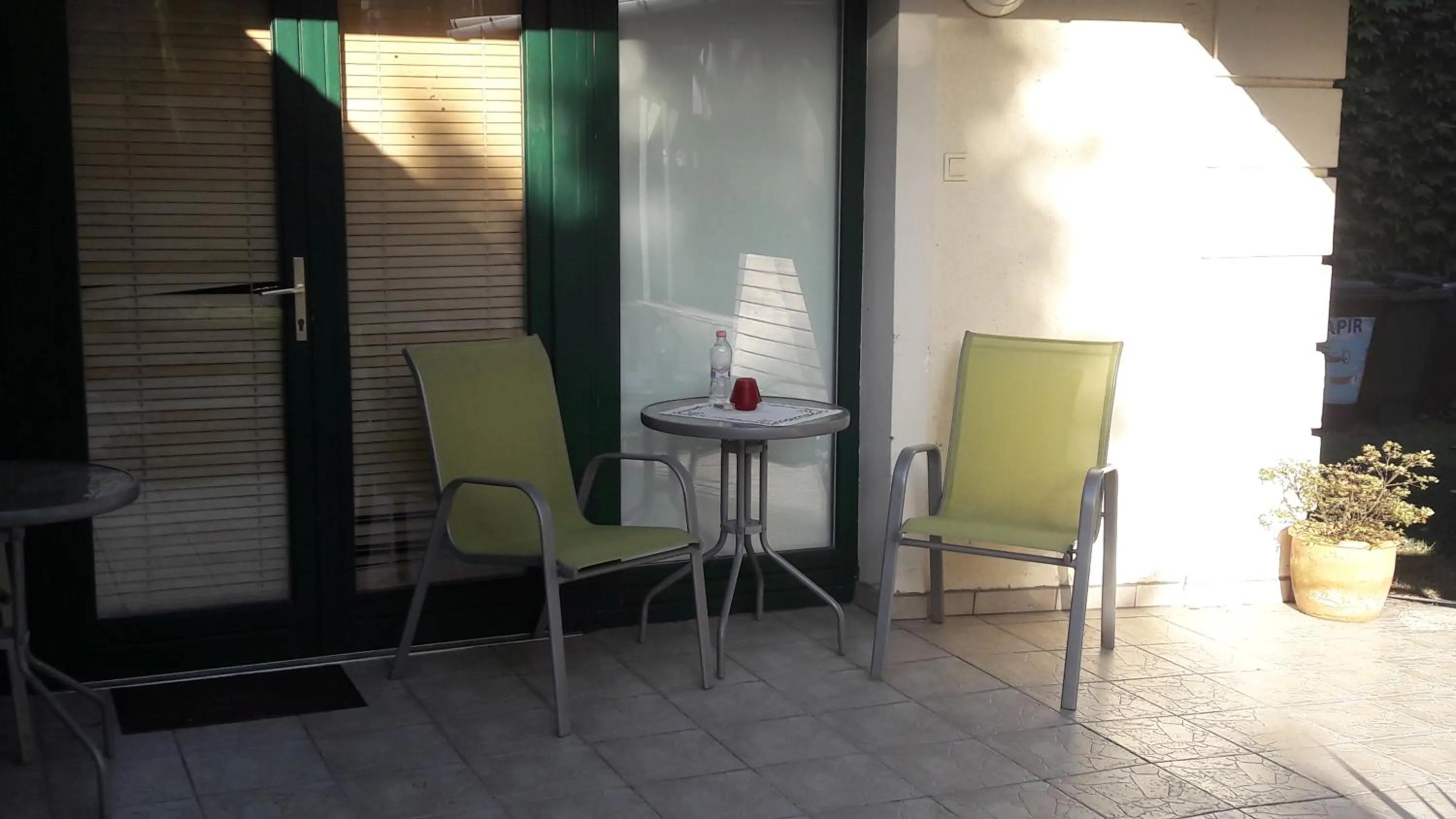 Inner courtyard view in Szalay Villa