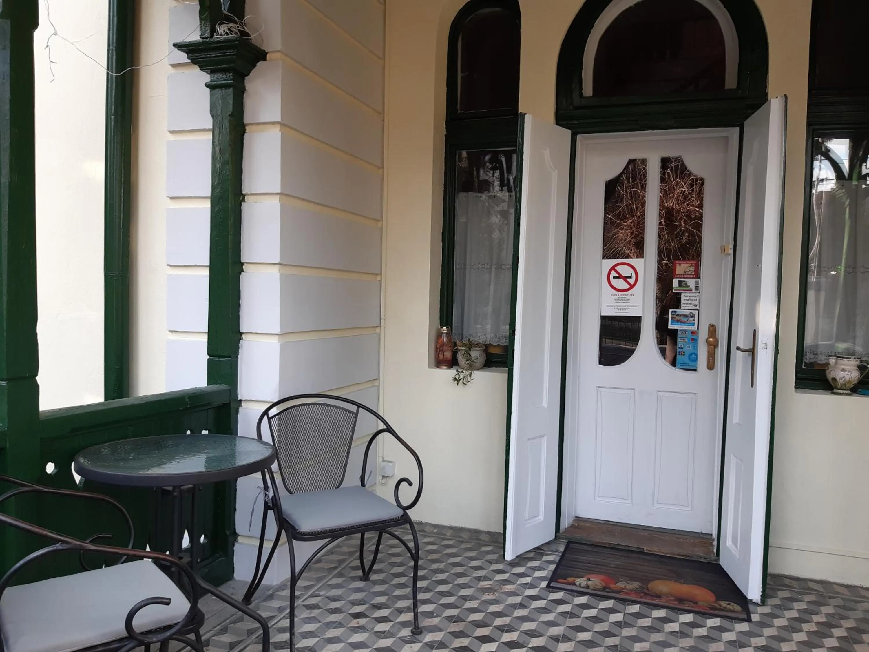 Patio in Szalay Villa
