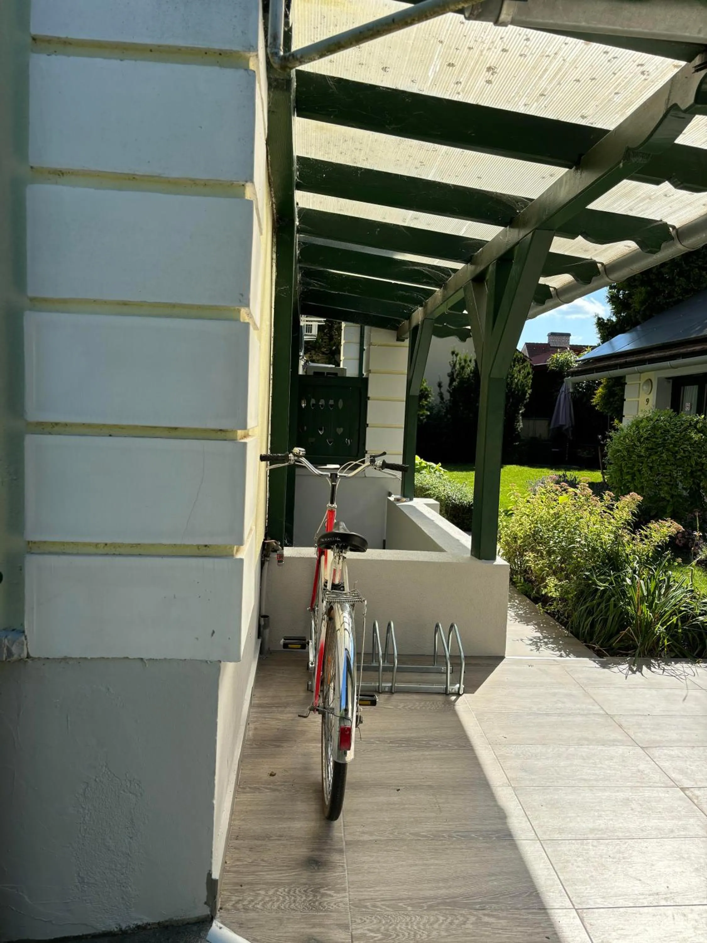 Cycling in Szalay Villa