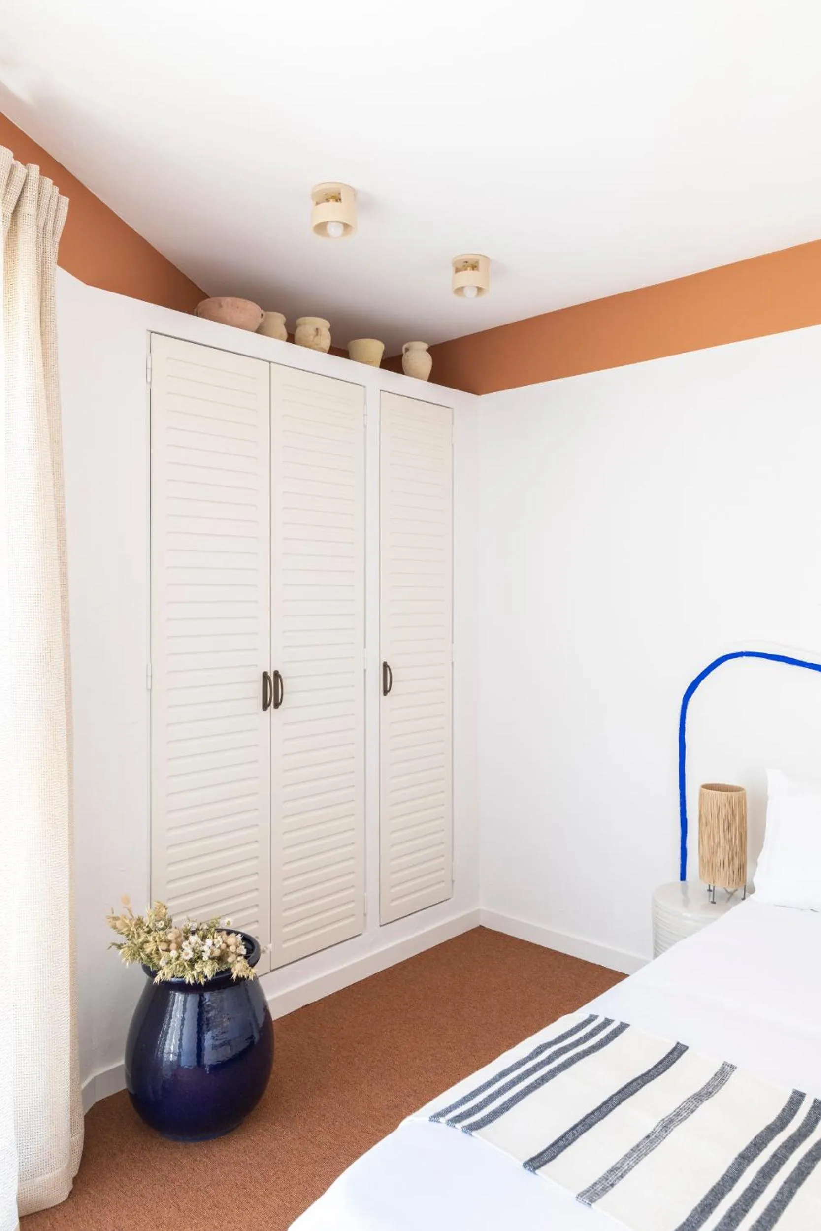 Decorative detail, Bed in Hôtel Le Sud