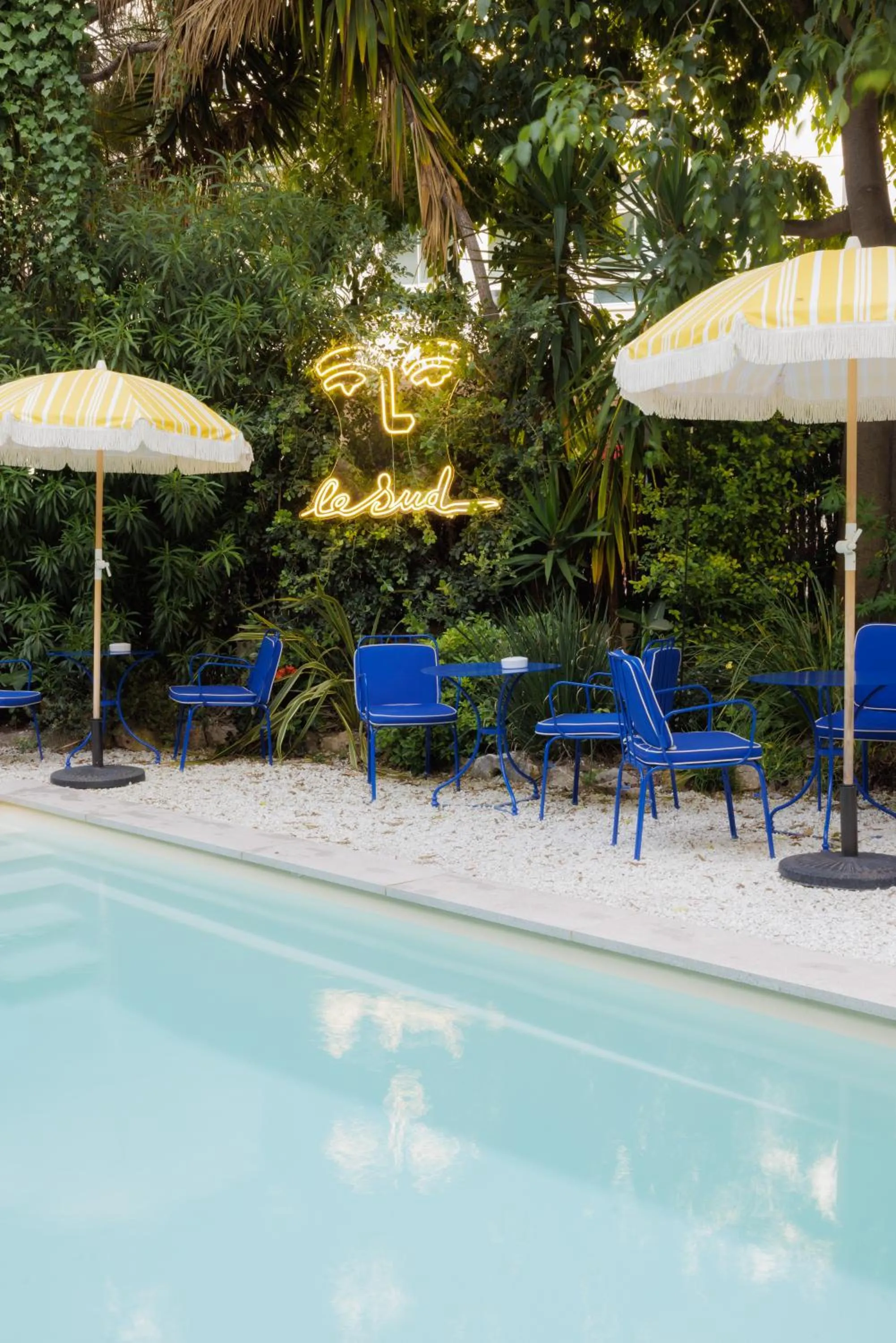 Garden in Hôtel Le Sud