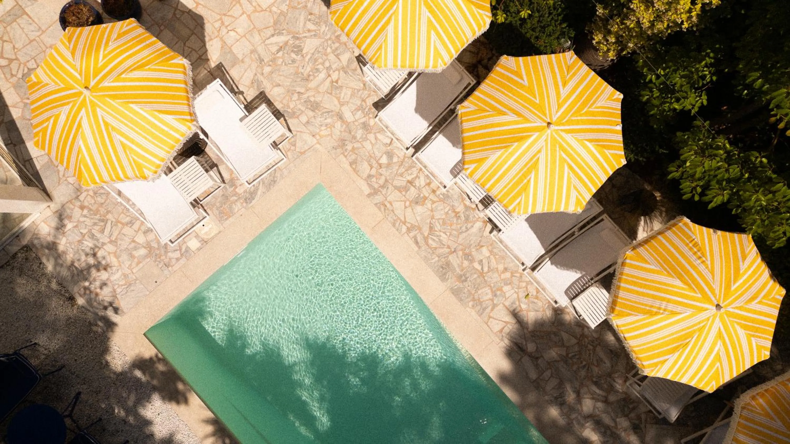 Swimming pool in Hôtel Le Sud