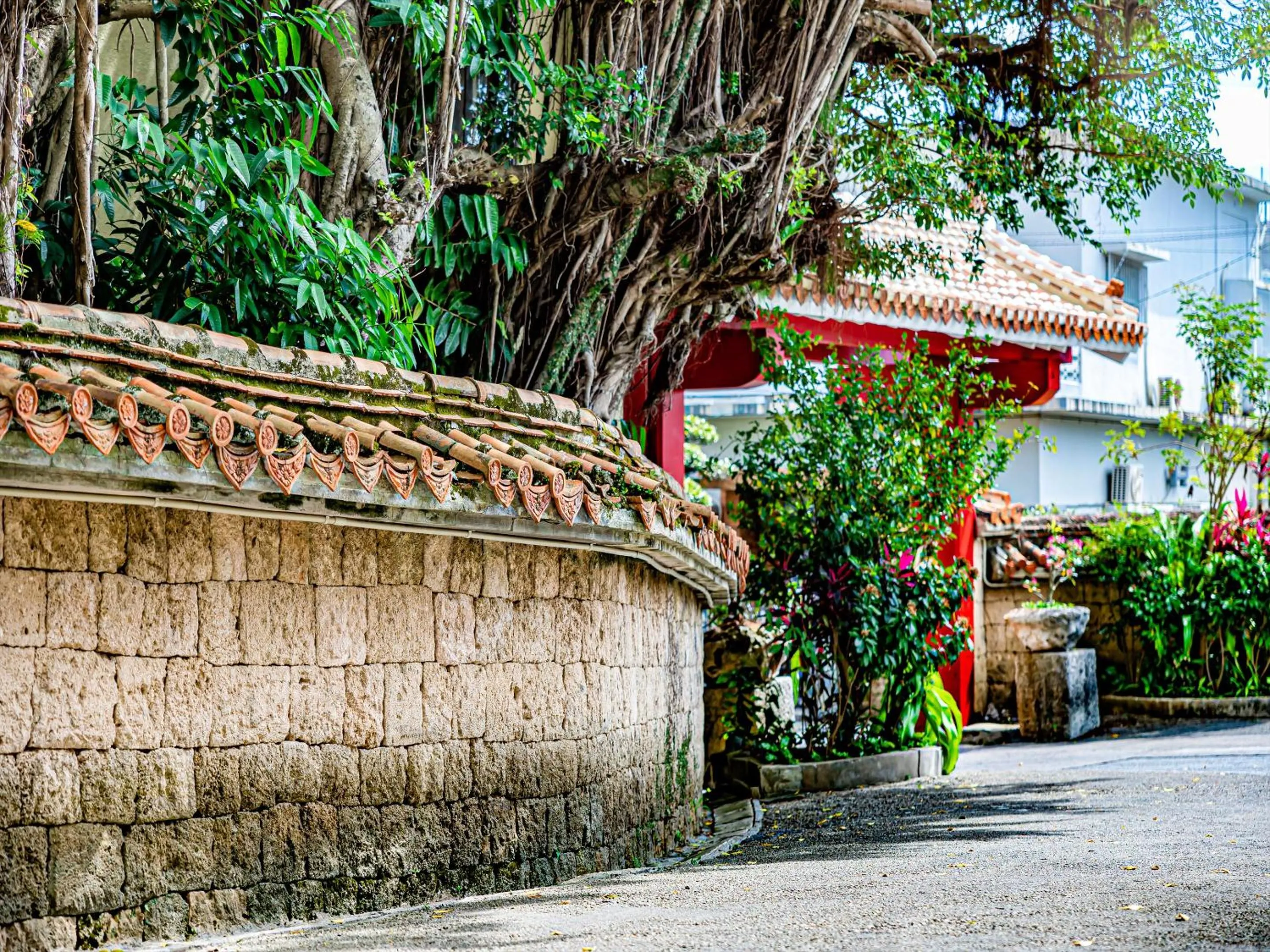 Property building in Okinawa Hotel