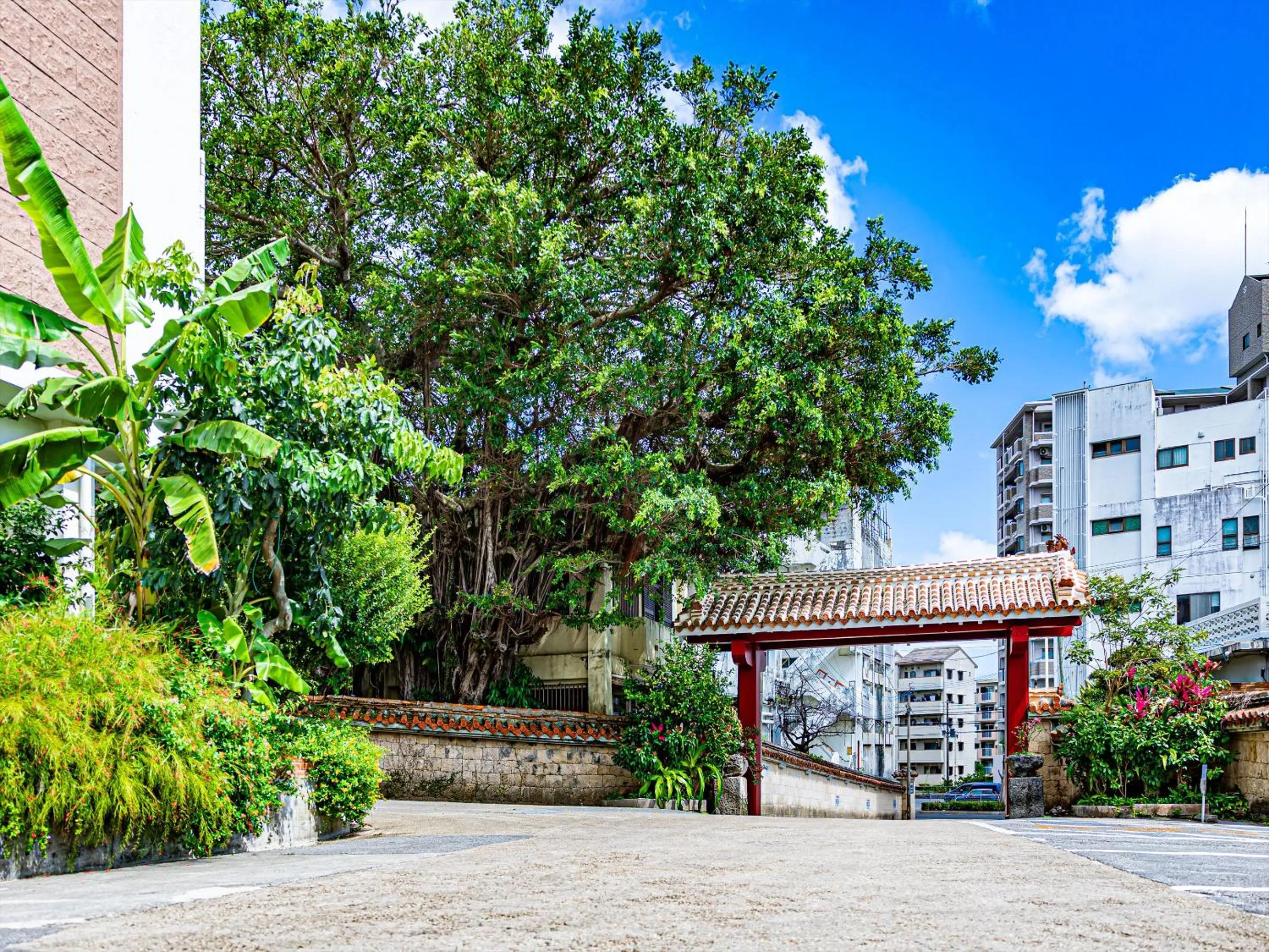 Property building in Okinawa Hotel