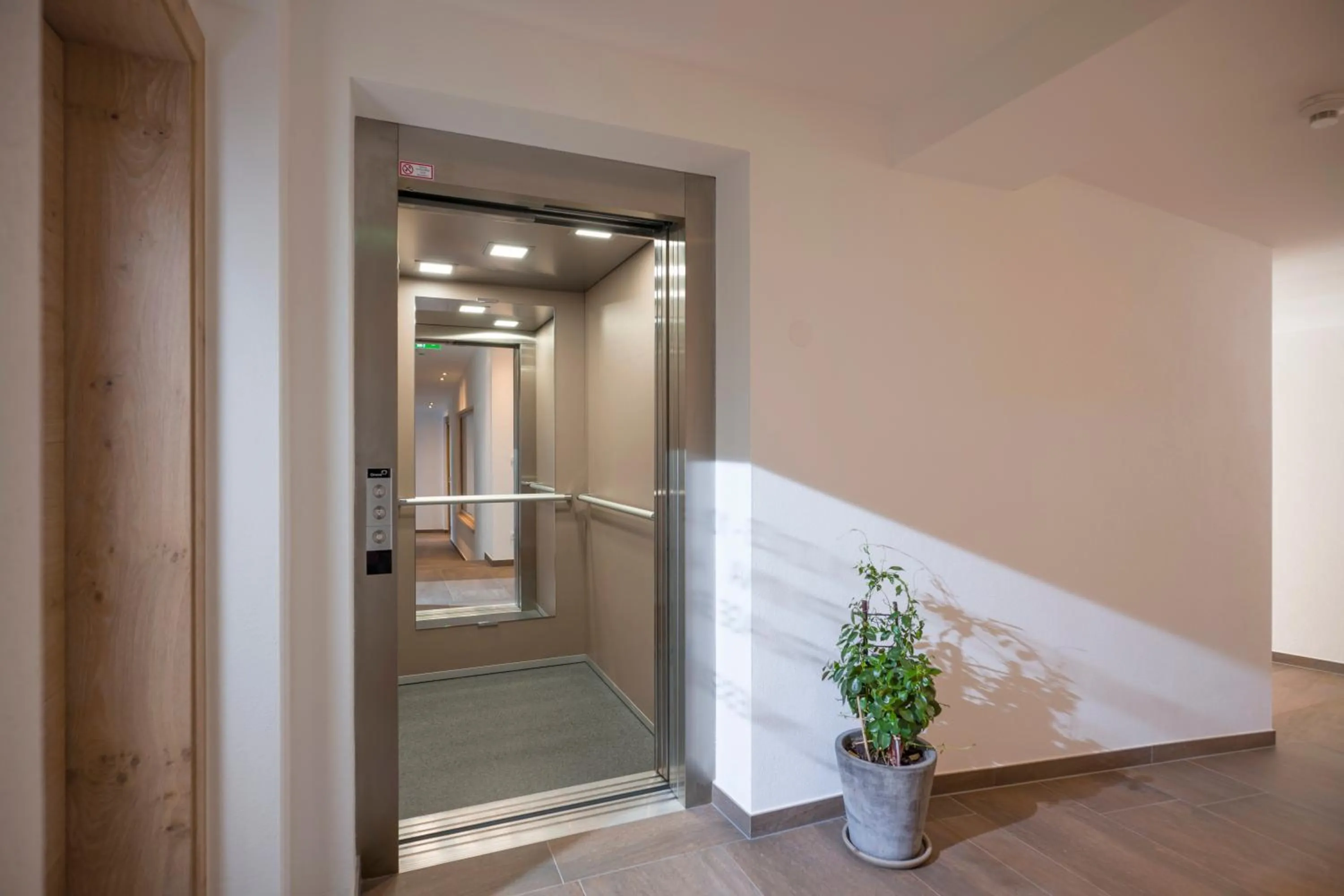 Decorative detail in Hotel Alpina