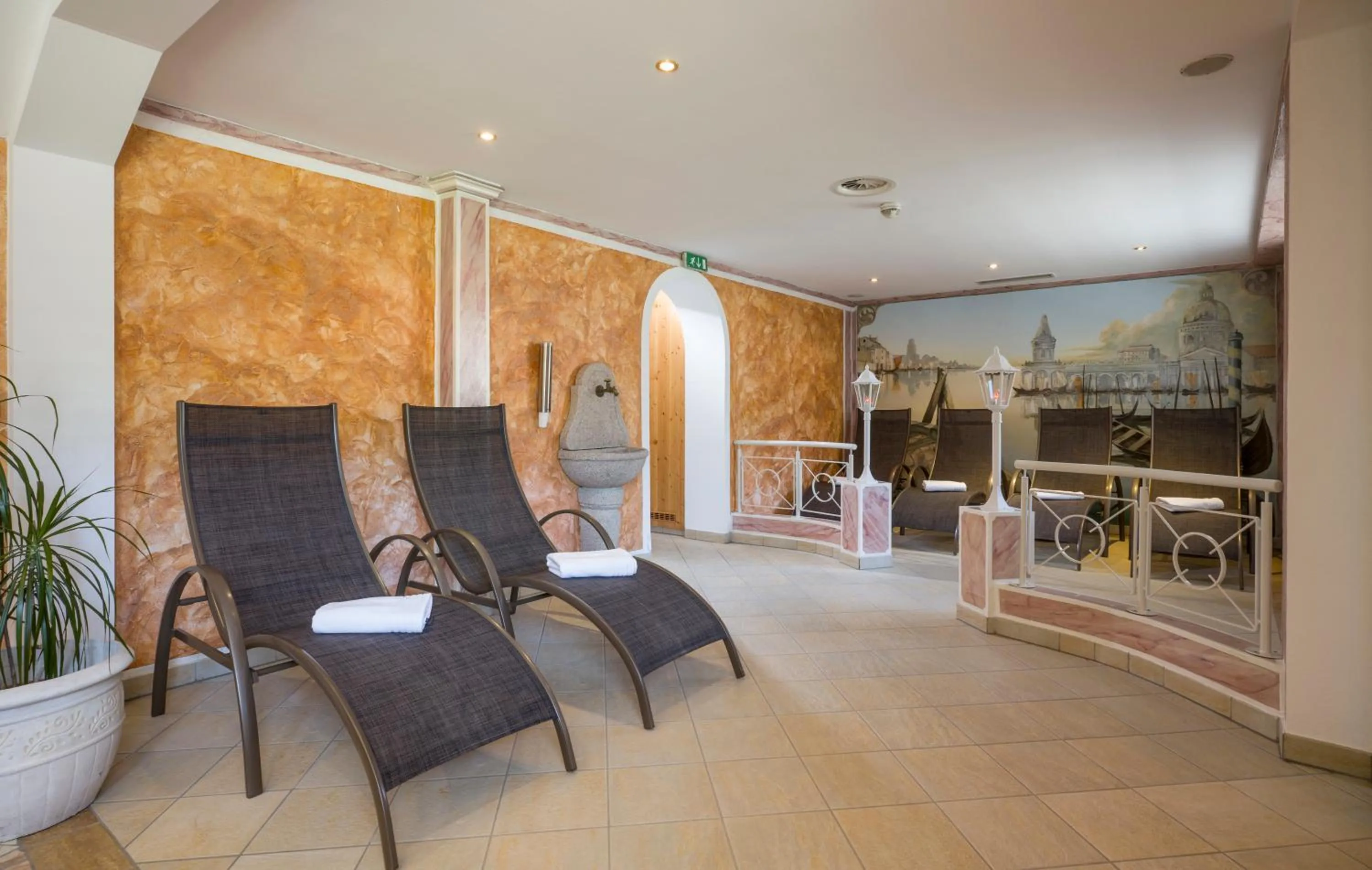 Sauna in Hotel Alpina