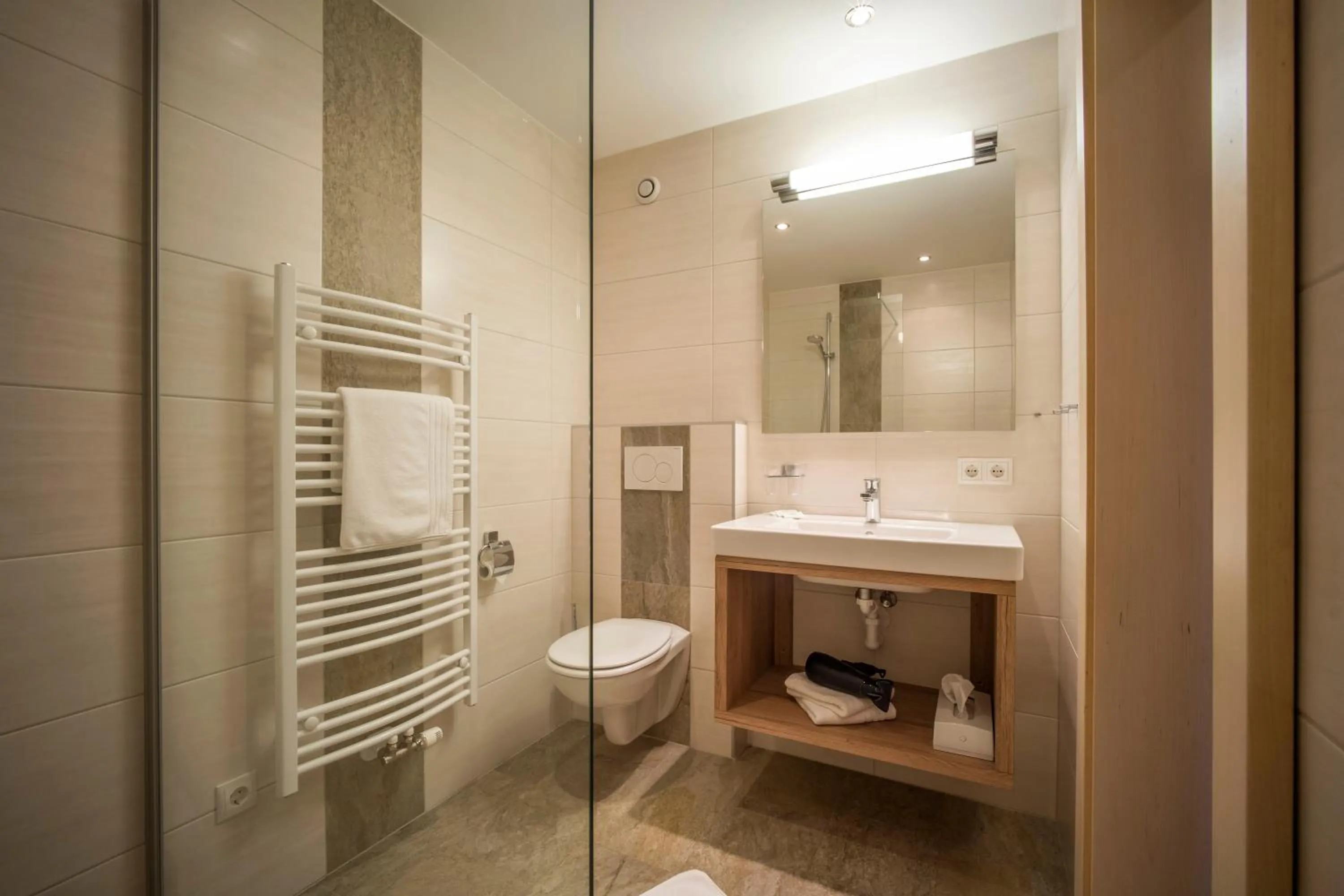 Bathroom in Hotel Alpina