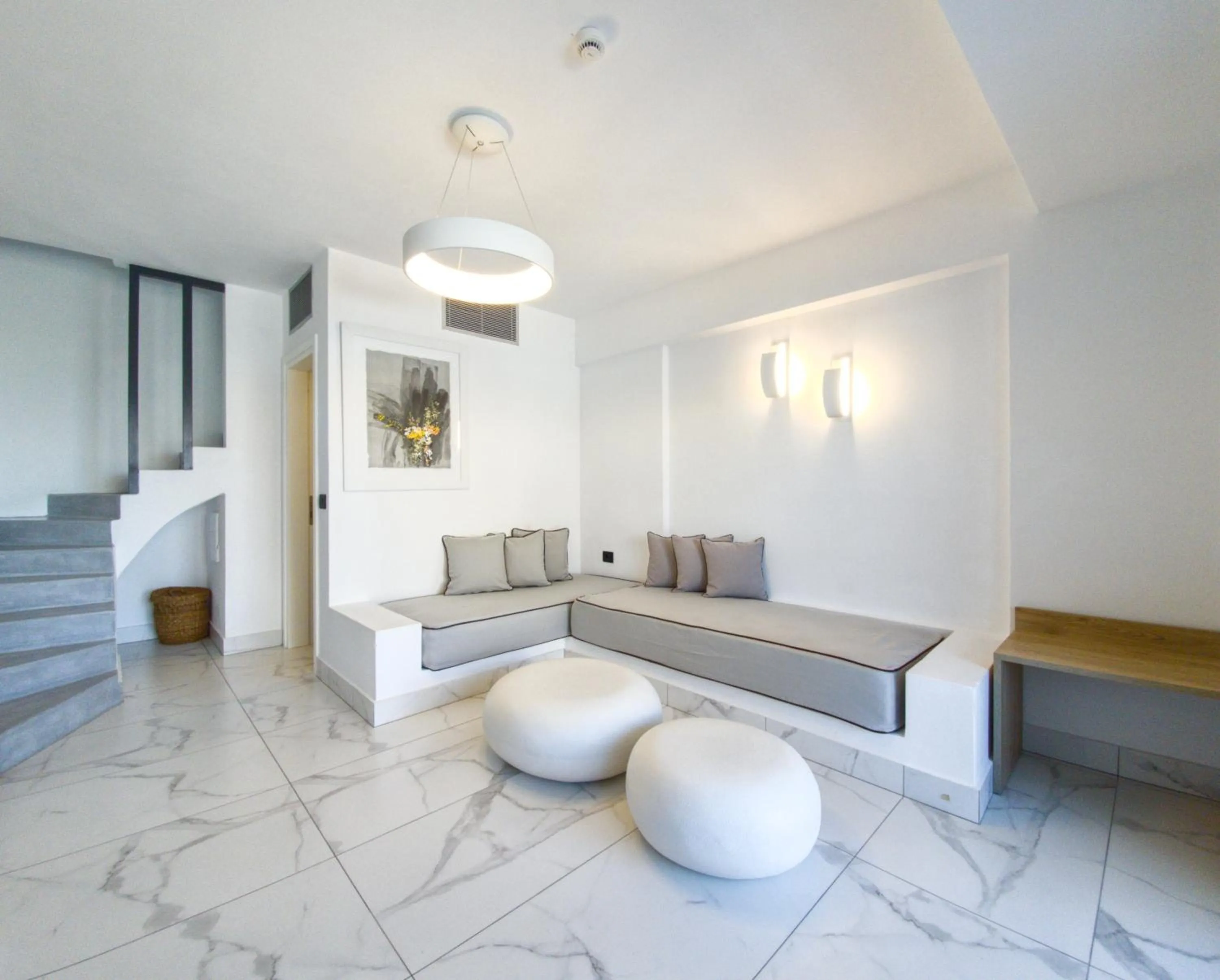 Living room in Karat Suites