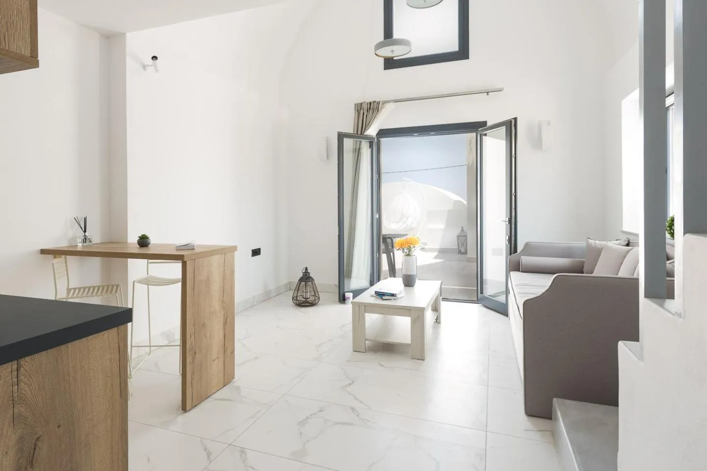 Living room in Karat Suites