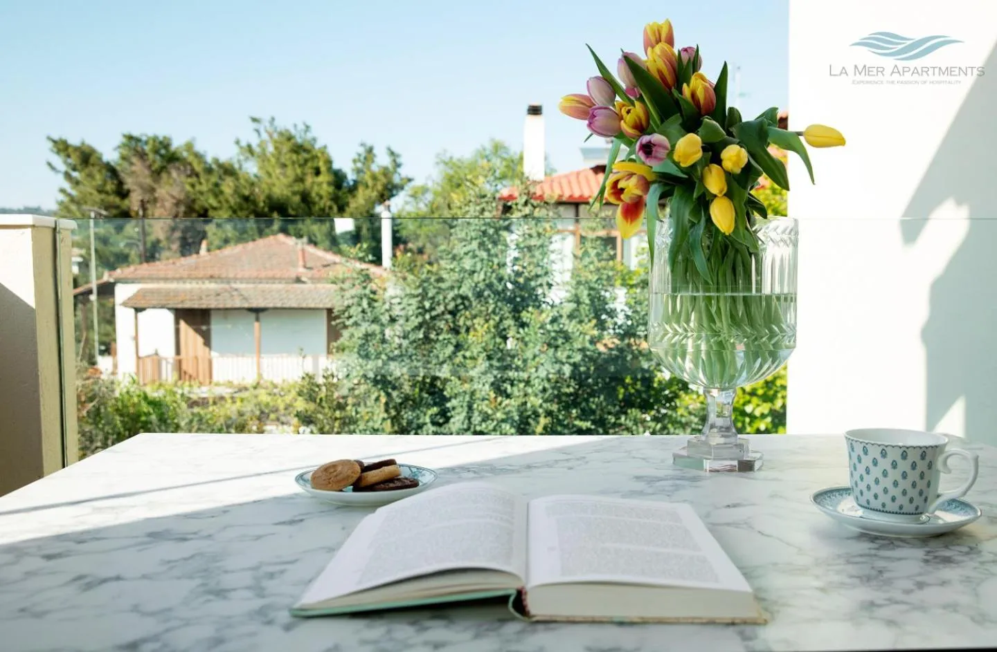 Balcony/Terrace in La Mer Apartments
