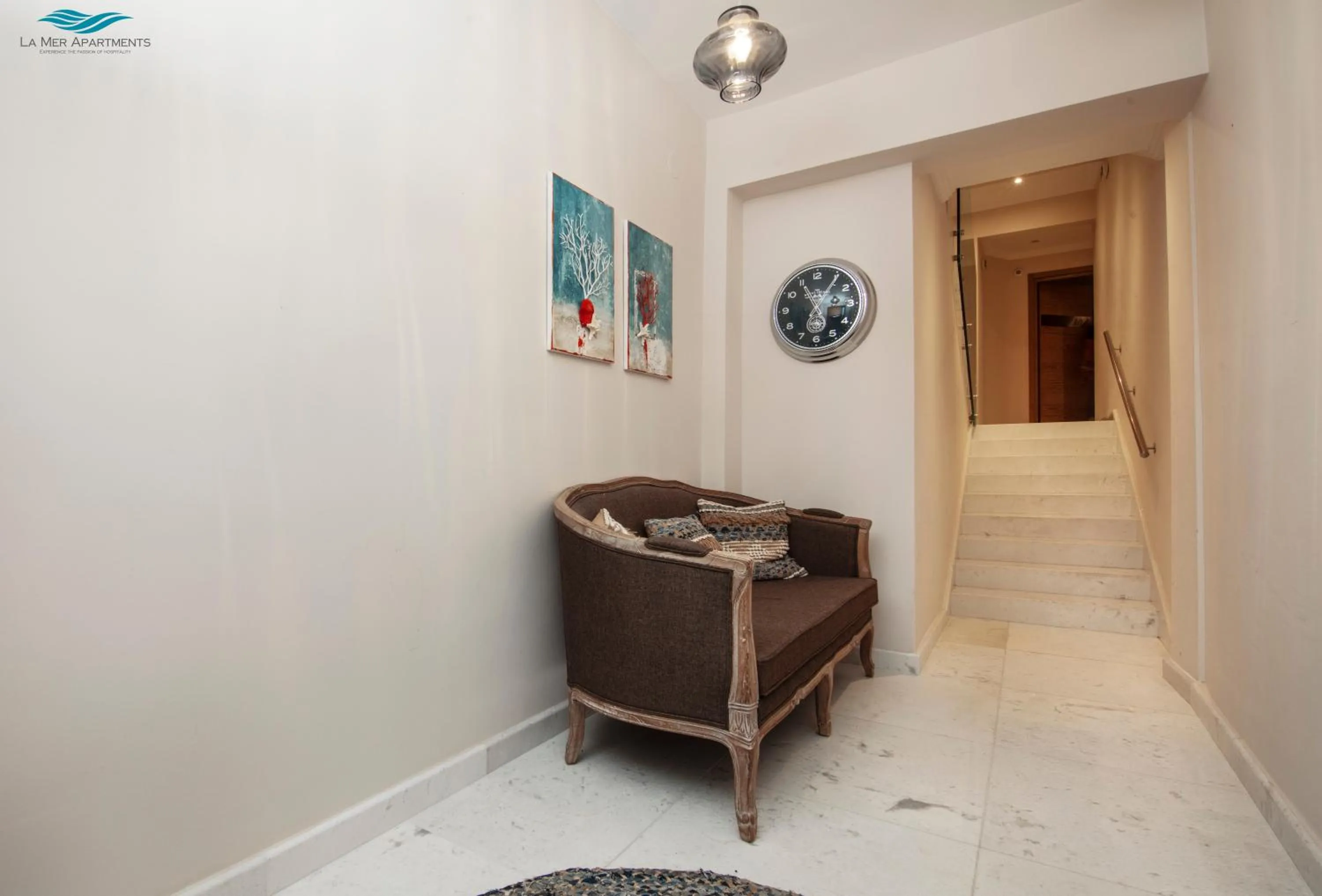 Lobby or reception in La Mer Apartments