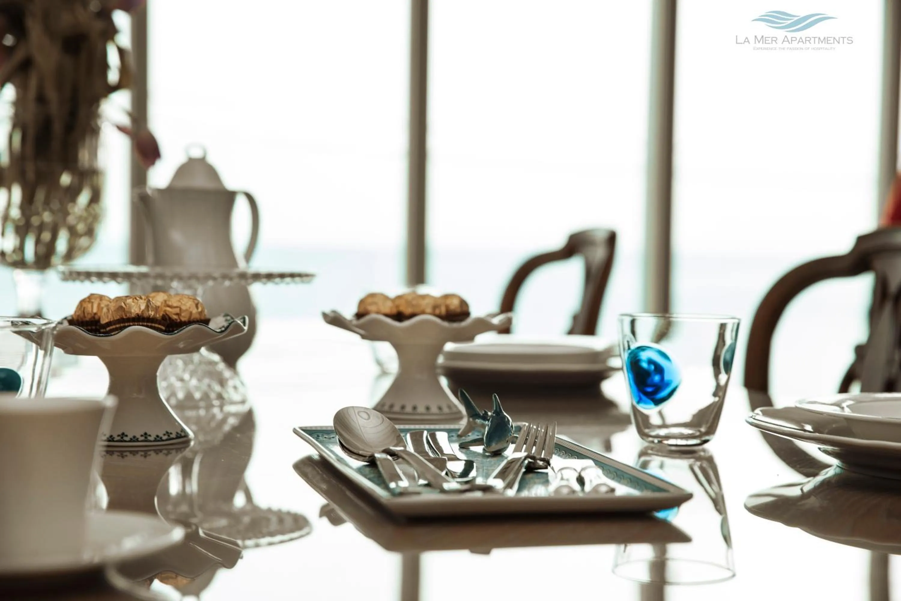 Food and drinks in La Mer Apartments