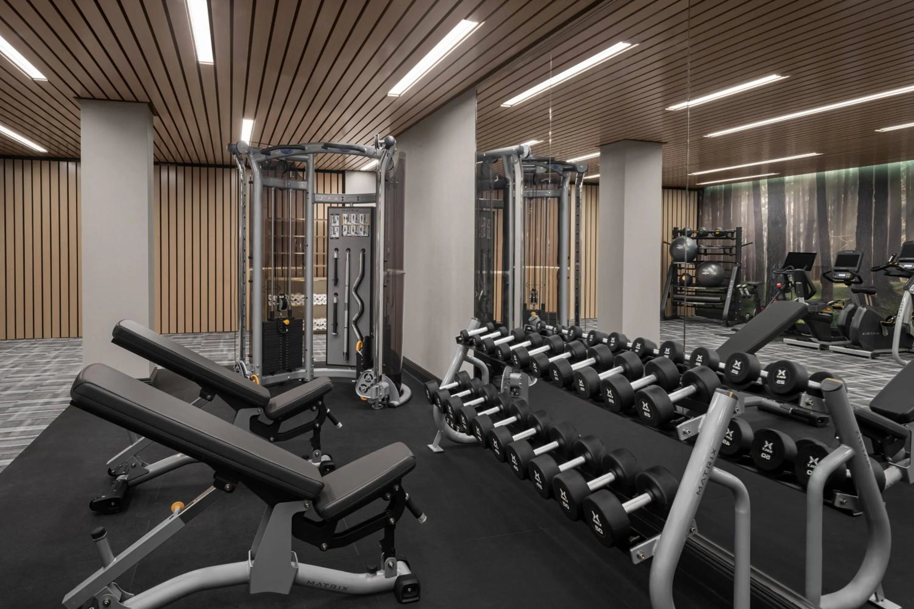 Fitness centre/facilities in The Lytle Park Hotel, Autograph Collection